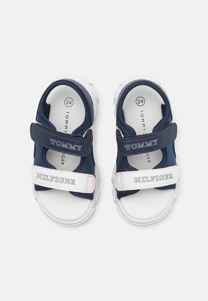 Sandali casual blu Tommy Hilfiger Kids bambino primavera estate 2025 - BLU | CammarataMode