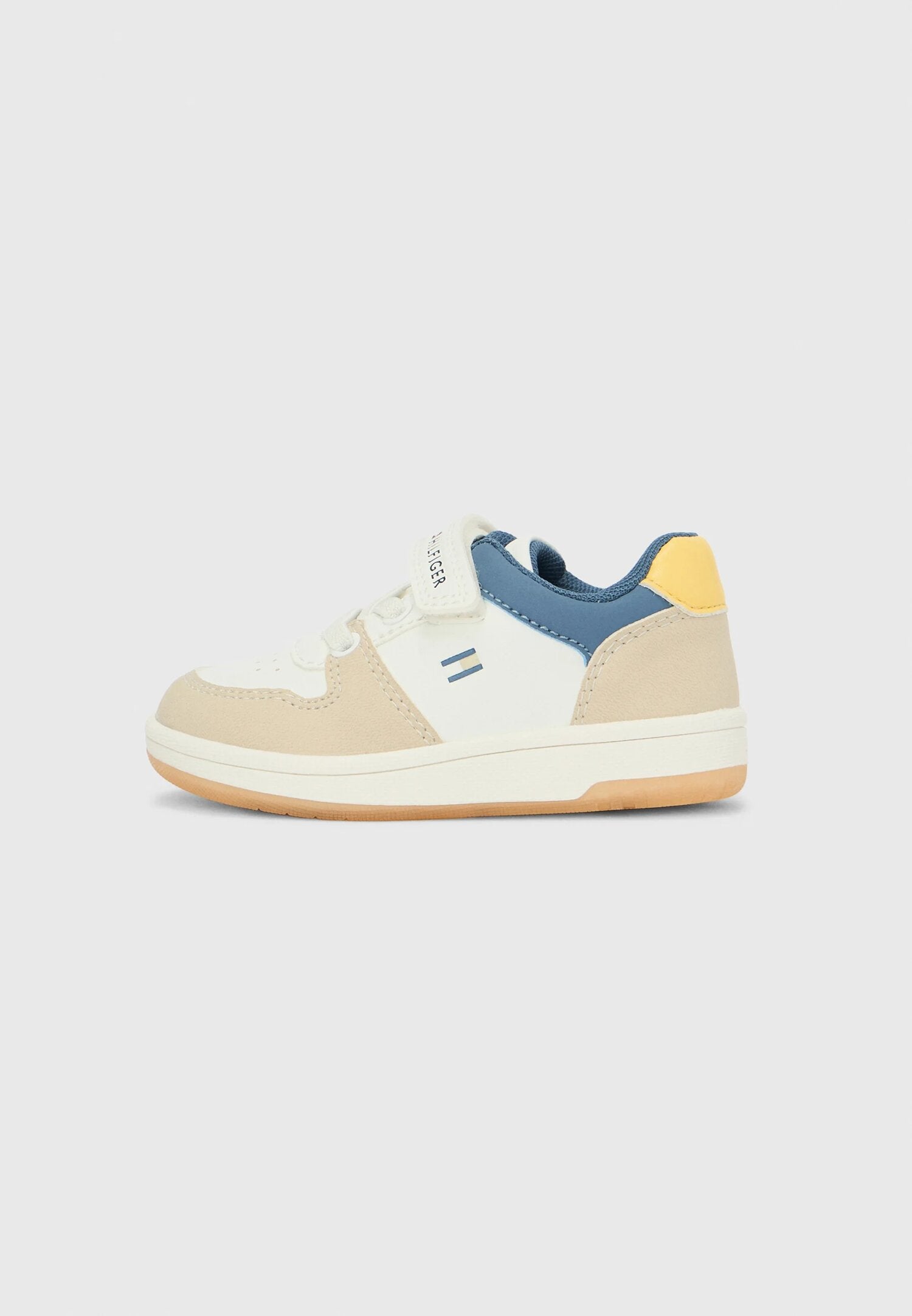 Tommy Hilfiger Scarpe Bianche Bambino Chiusura Lacci Quotidiano In Ecopelle 2