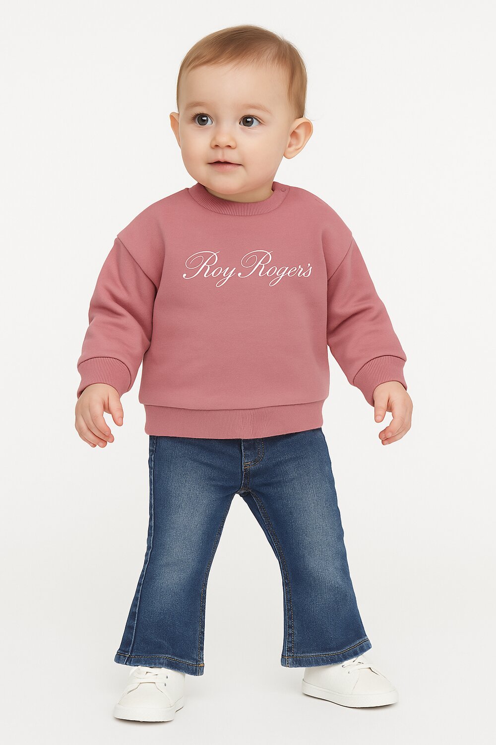 Roy Rogers Zampetta Jeans a Sigaretta Bambina – Denim Blue