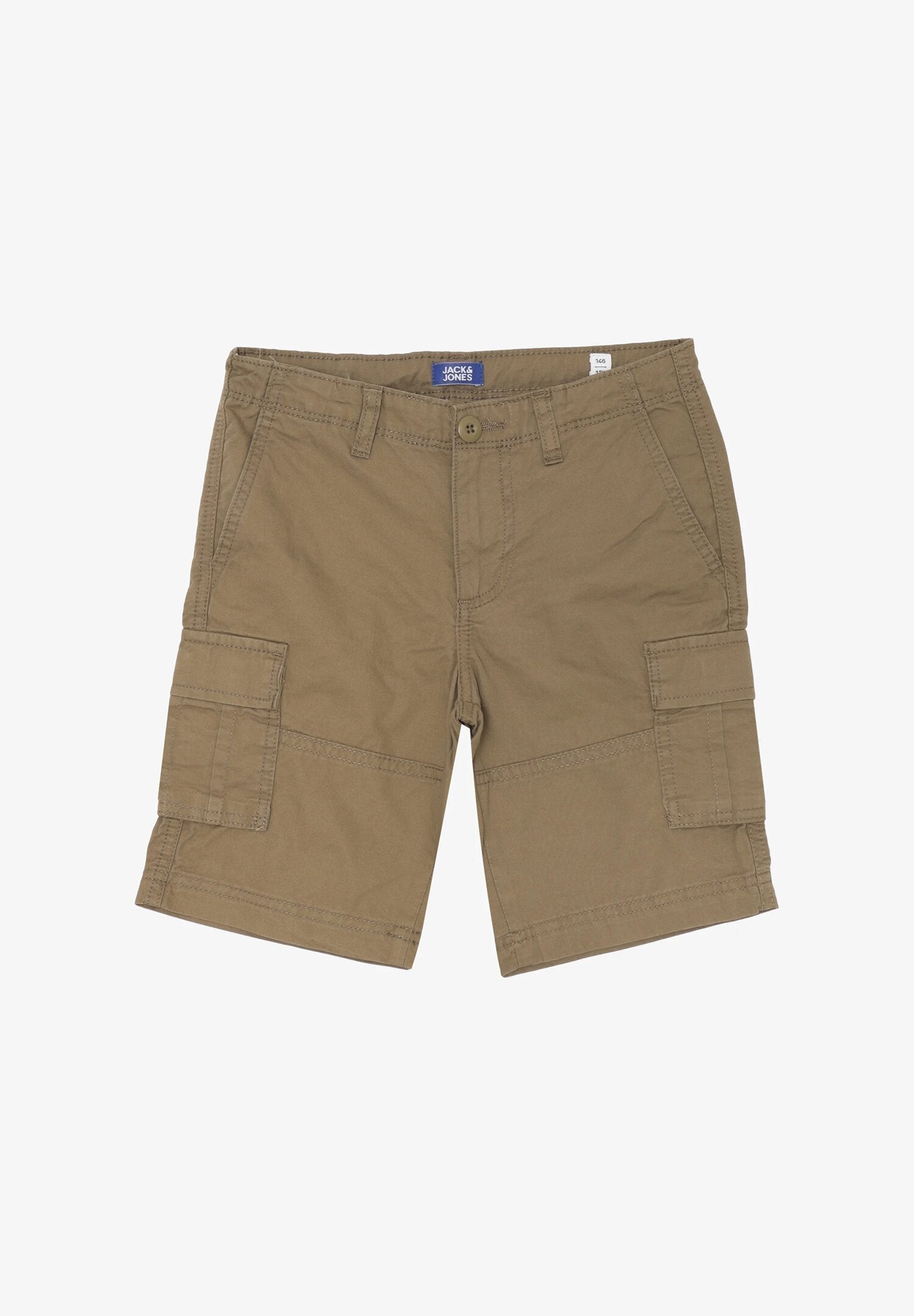 Jack &amp; Jones Bermuda Kids Beige 8-16 Years Cargo Cotton | CammarataMode