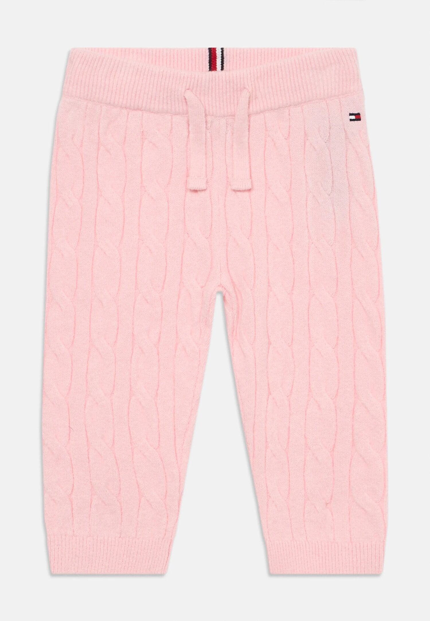 Tommy Hilfiger Completo Rosa Neonata In Maglia Quotidiano PE26