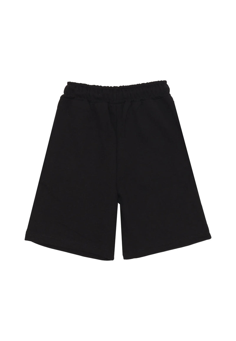 Disclaimer Completo Sportivo Bambino Nero 8-16 Anni Stampa Arancione Urban - NERO | CammarataMode