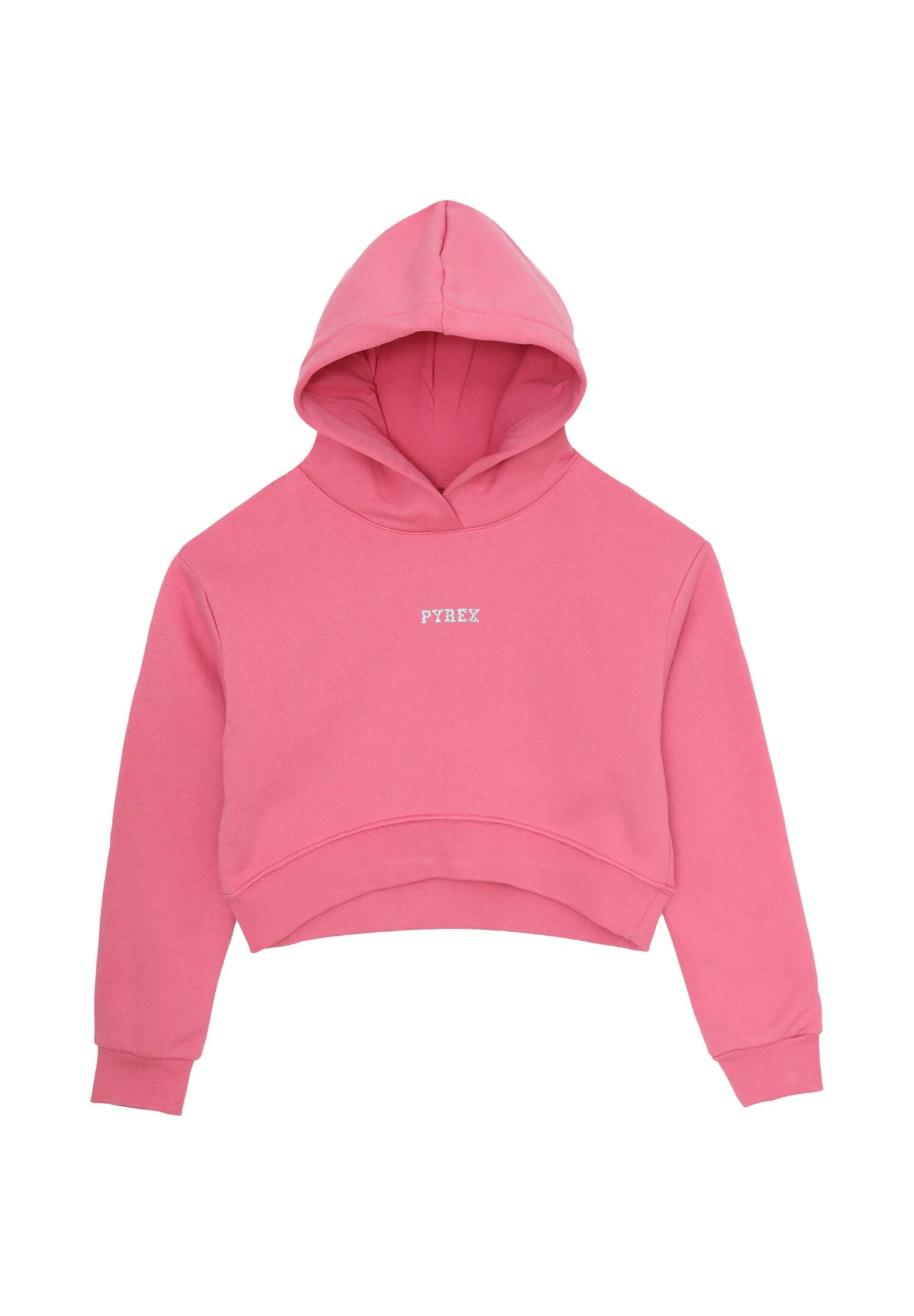 Pyrex Completo Fuxia Bambina In Cotone Con Cappuccio Sportivo AI25