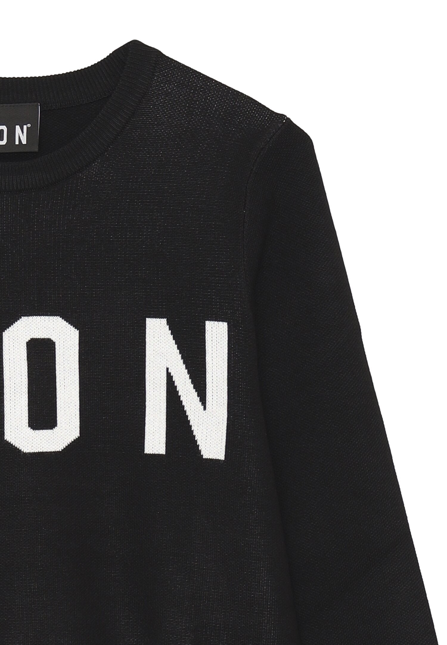 Icon Maglia Nero Bambino In Poliestere Girocollo Sportivo AI25
