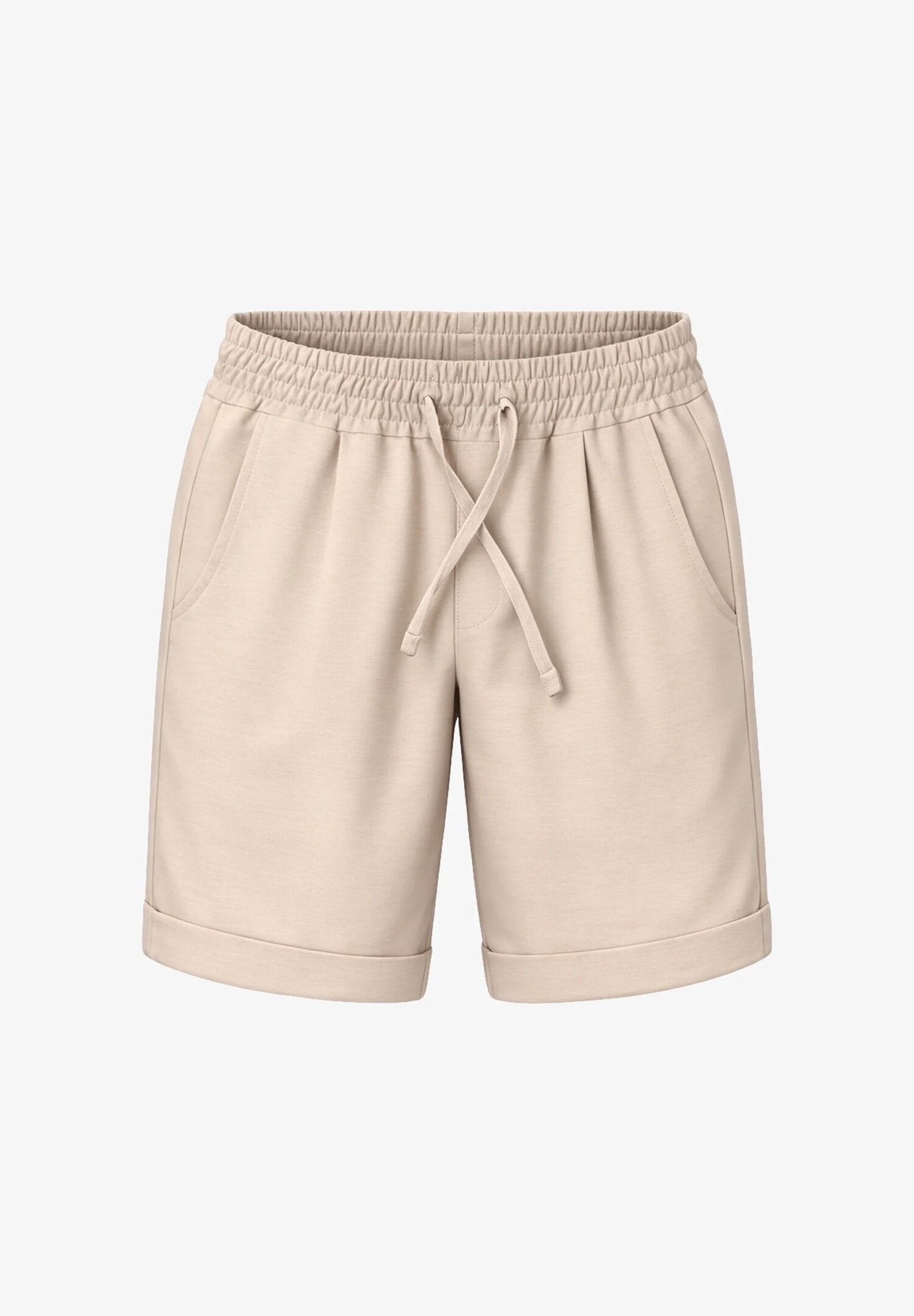 Overd Bermuda Beige Con Risvolto e Laccio Bambino OK261257SB_