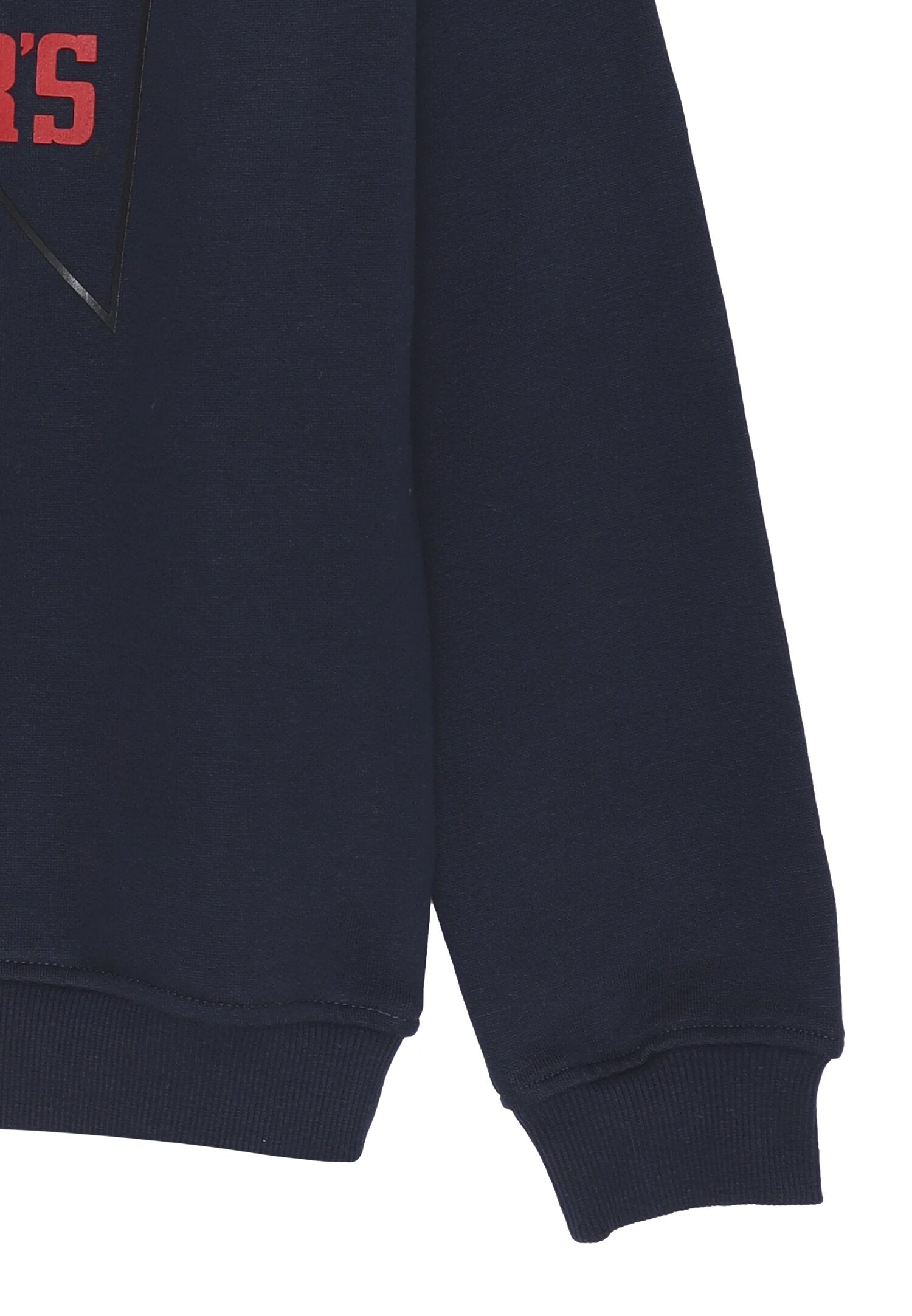 Roy Rogers felpa ragazzo blu cotone stampa logo frontale