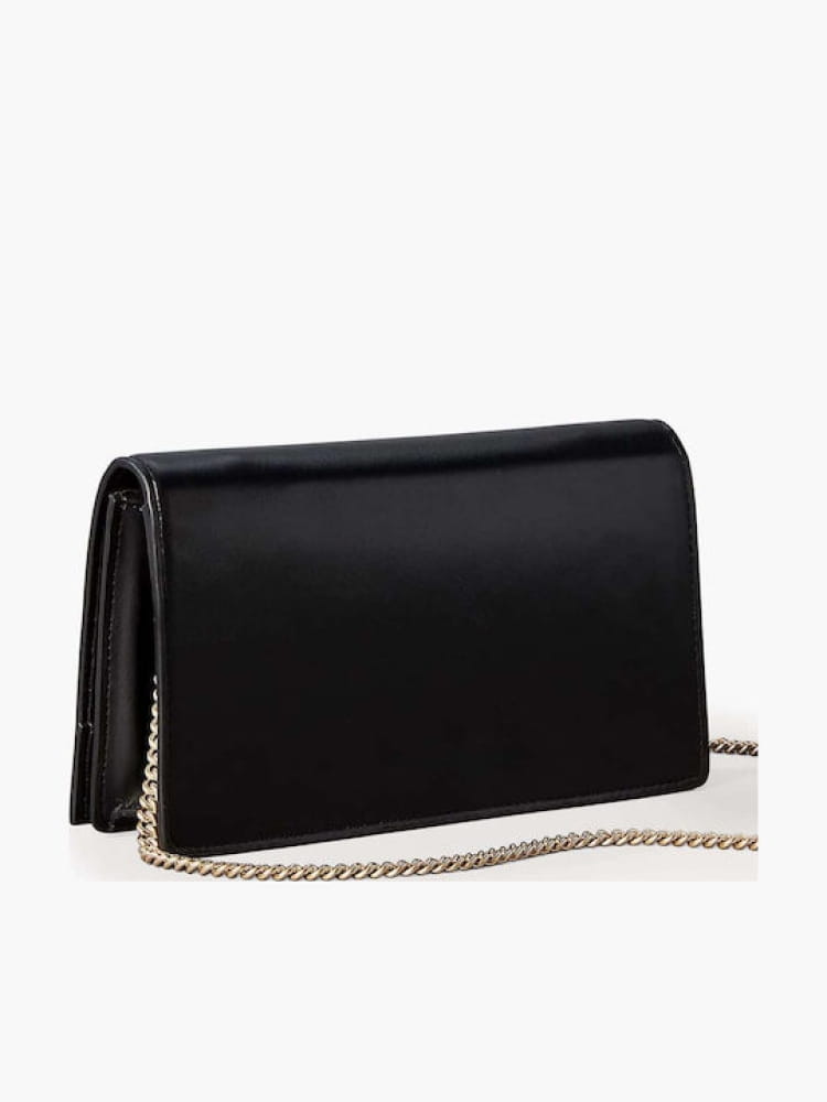 Calvin Klein borsa portafoglio nero donna con logo Misure: 4 x 22 x 14 cm