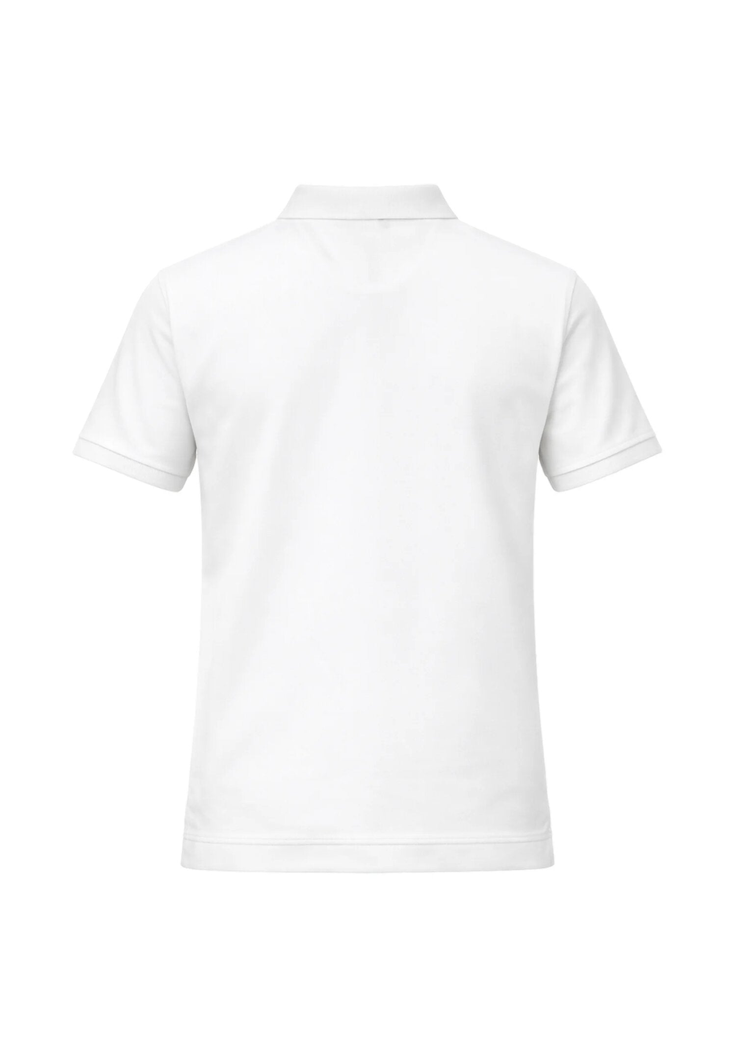 Refrigiwear Polo Bianca Logo Patch Bambino Maniche Corte - R1523TS26_