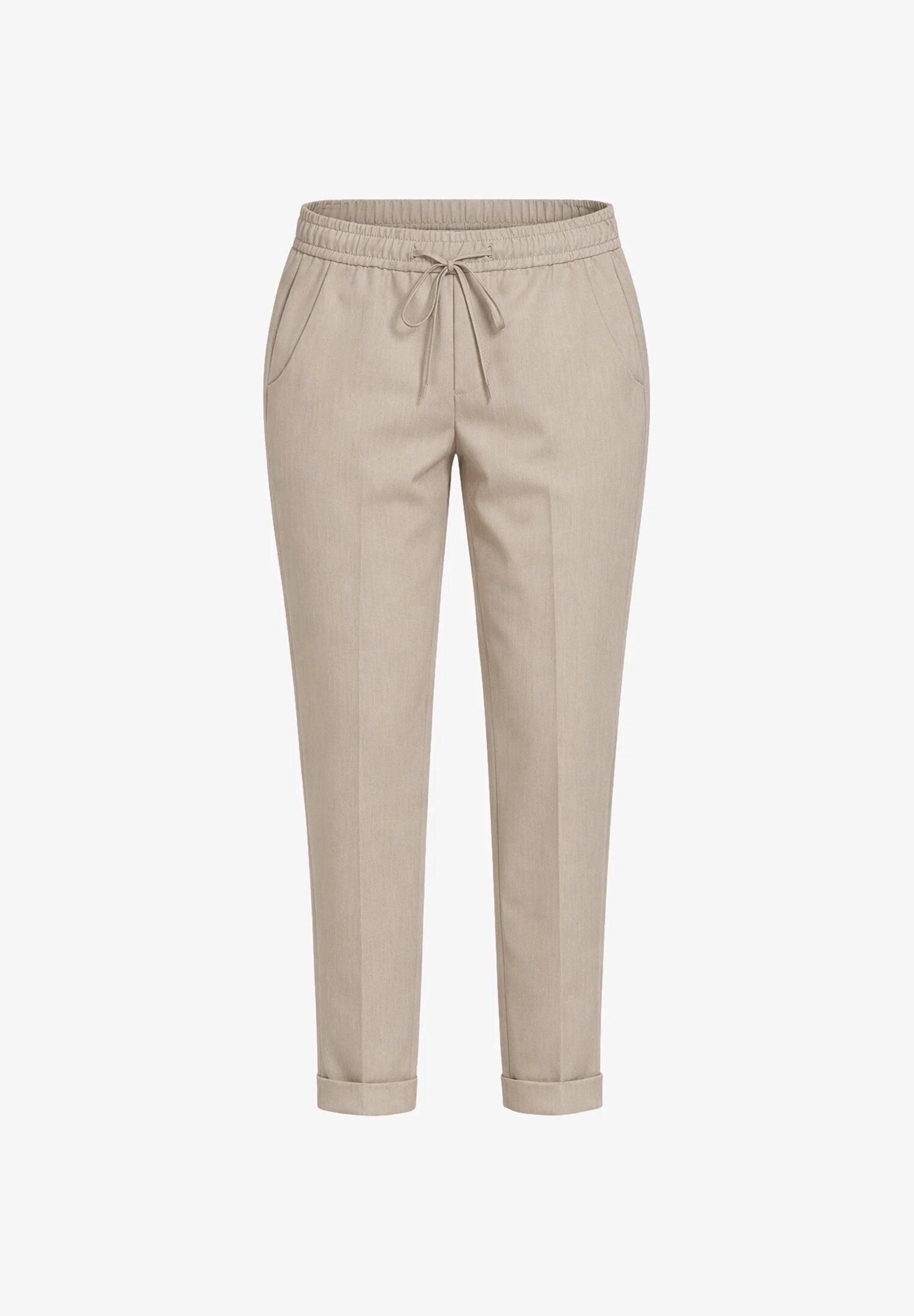 Overd Pantalone Con Laccio Beige Bambino Vita Regolabile - OK1807SP_