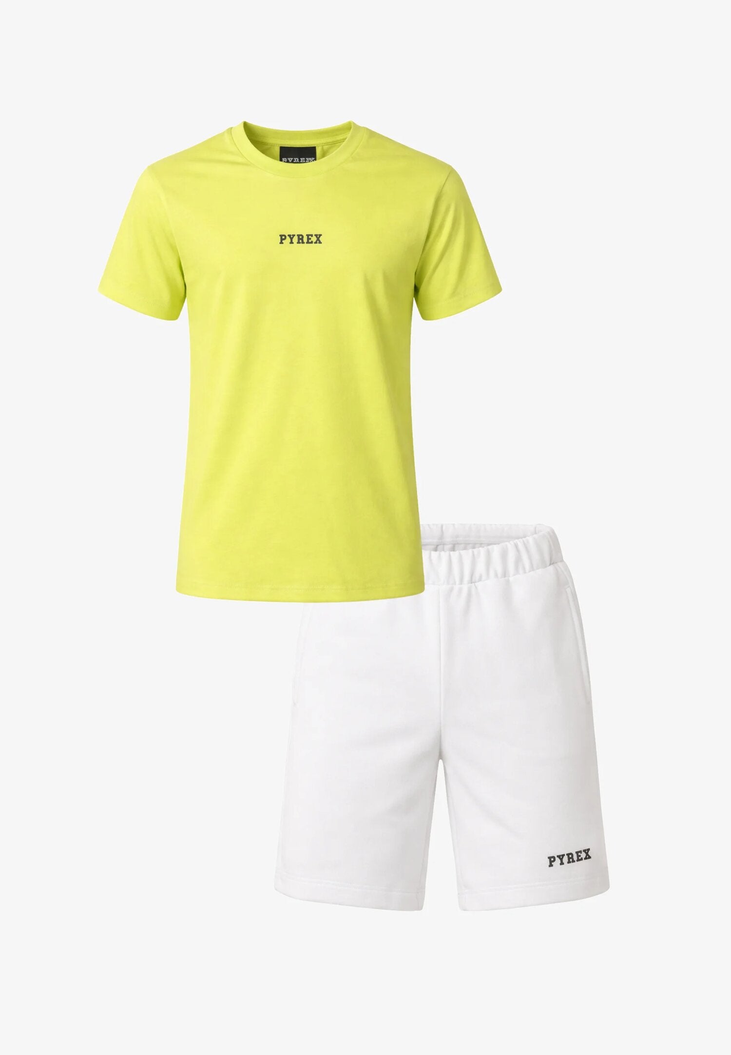 Pyrex Completo Verde Lime Logo Avanti Bambino Girocollo 26EPK46008+0009_