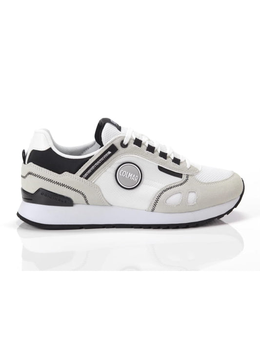 Colmar scarpe bianche uomo logo sul lato