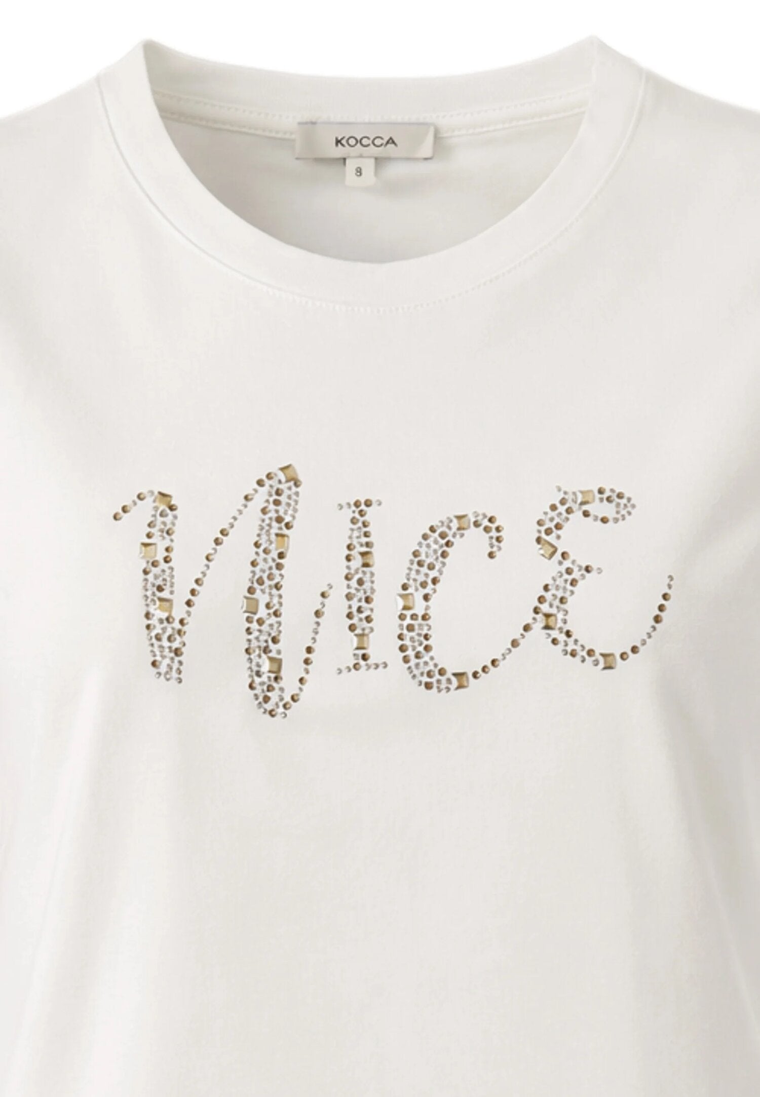 Kocca Tshirt Panna Bambina Maniche Corte ZANOS_