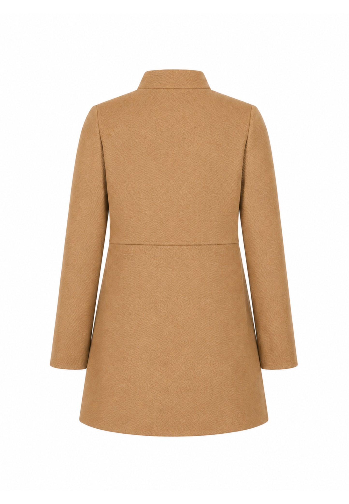 MON SAURIRE cappotto cammello con bottoni dorati e colletto Bambine e ragazze m1403j.camel_