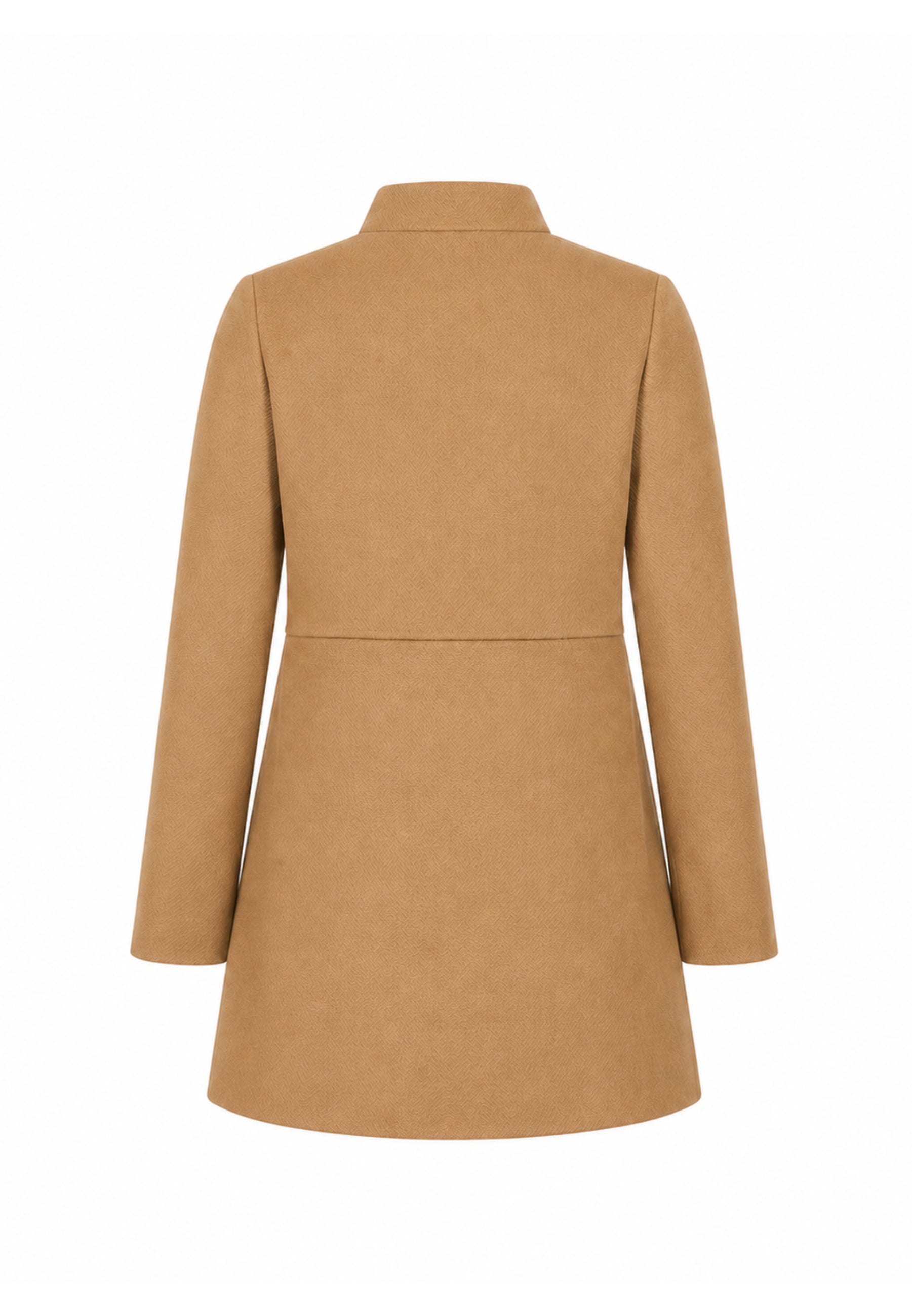 MON SAURIRE cappotto cammello con bottoni dorati e colletto Bambine e ragazze m1403j.camel_