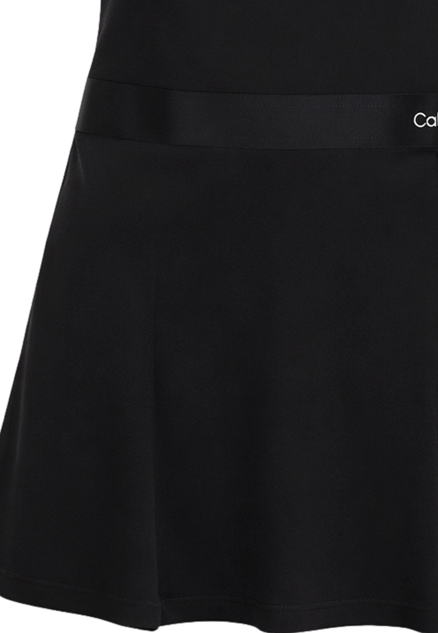 Calvin Klein Vestito Nero Svasato Senza Maniche Bambina IG0IG03079BEH_