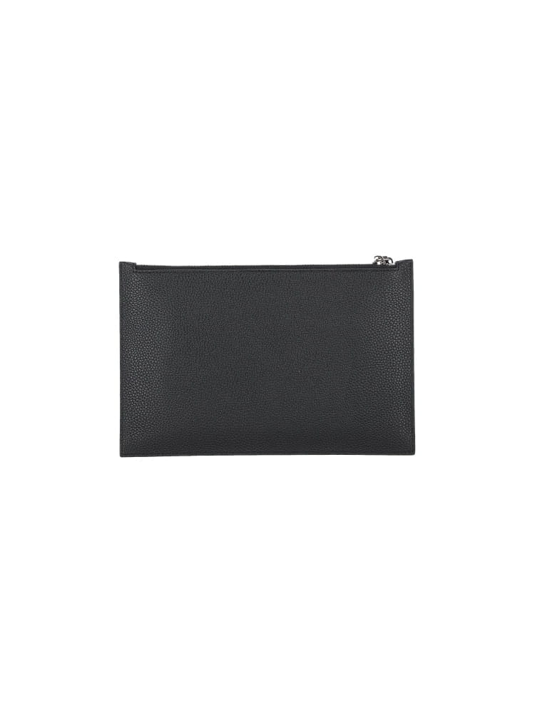 Gcds pochette nera donna mini logo Misure: 28 x 18 cm