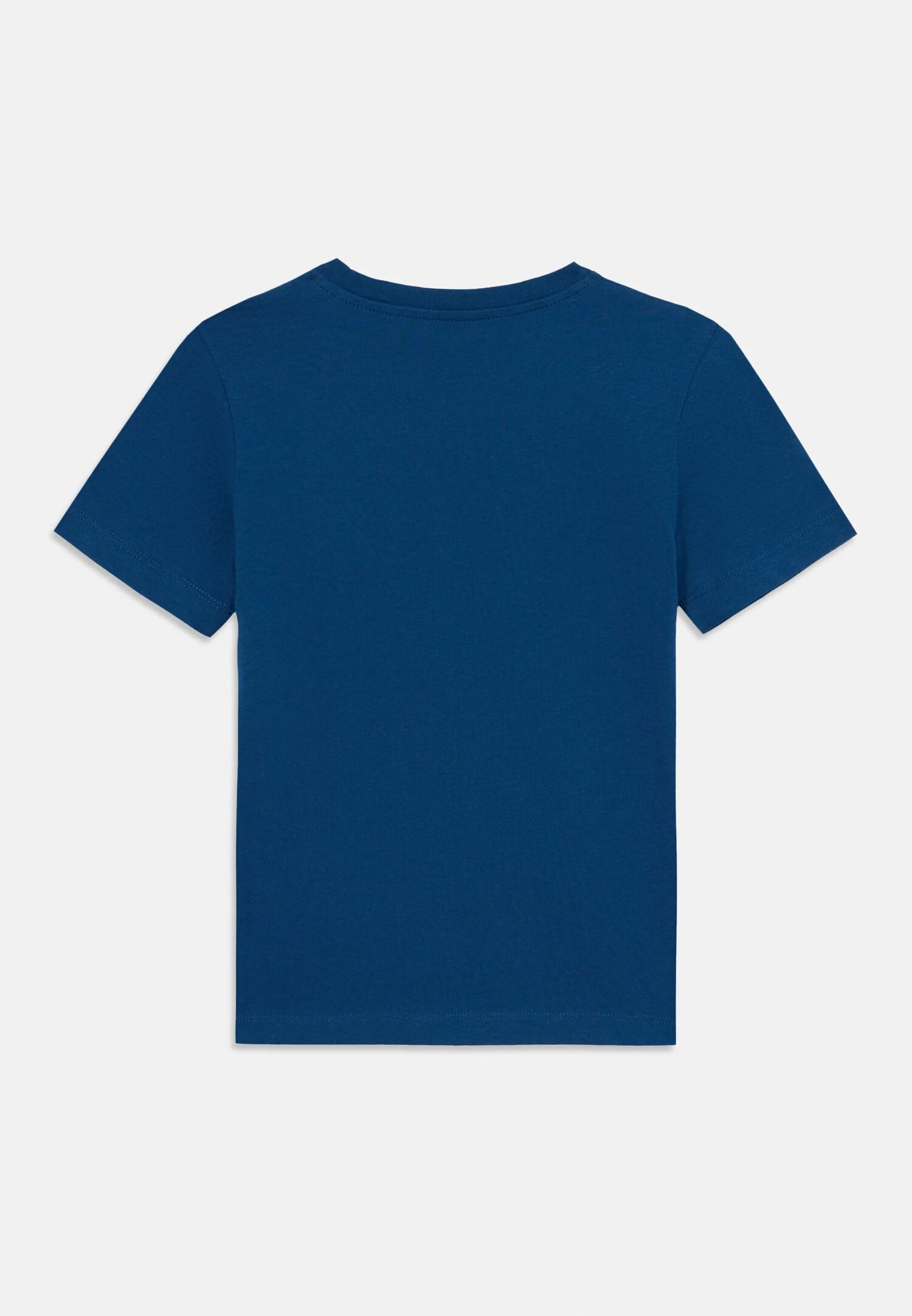 Calvin Klein T-Shirt blu Bambino In Cotone Girocollo Sportivo AI25