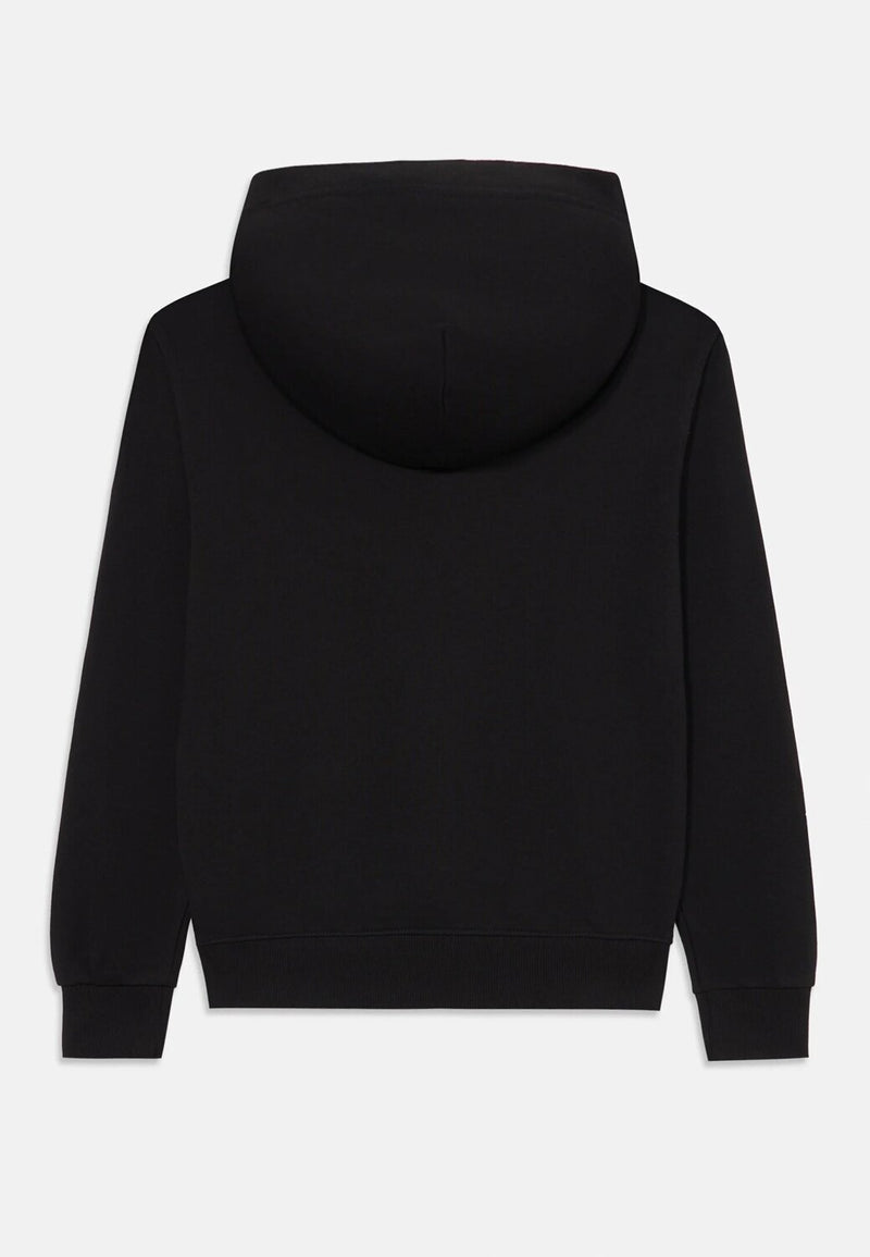 Diesel felpa bambino ragazzo nera con cappuccio cotone 8-16 anni - NERO | CammarataMode