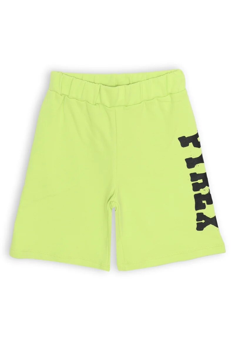 Lime green children's Pyrex suit - T-shirt &amp; shorts spring 25 - VLIME | CammarataMode