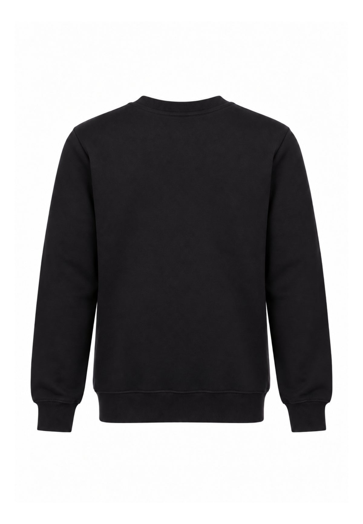 DS2 FELPA NERA A GIROCOLLO CON LOGO COLORATO CENTRALE Bambini e ragazzi F62K207.NE_