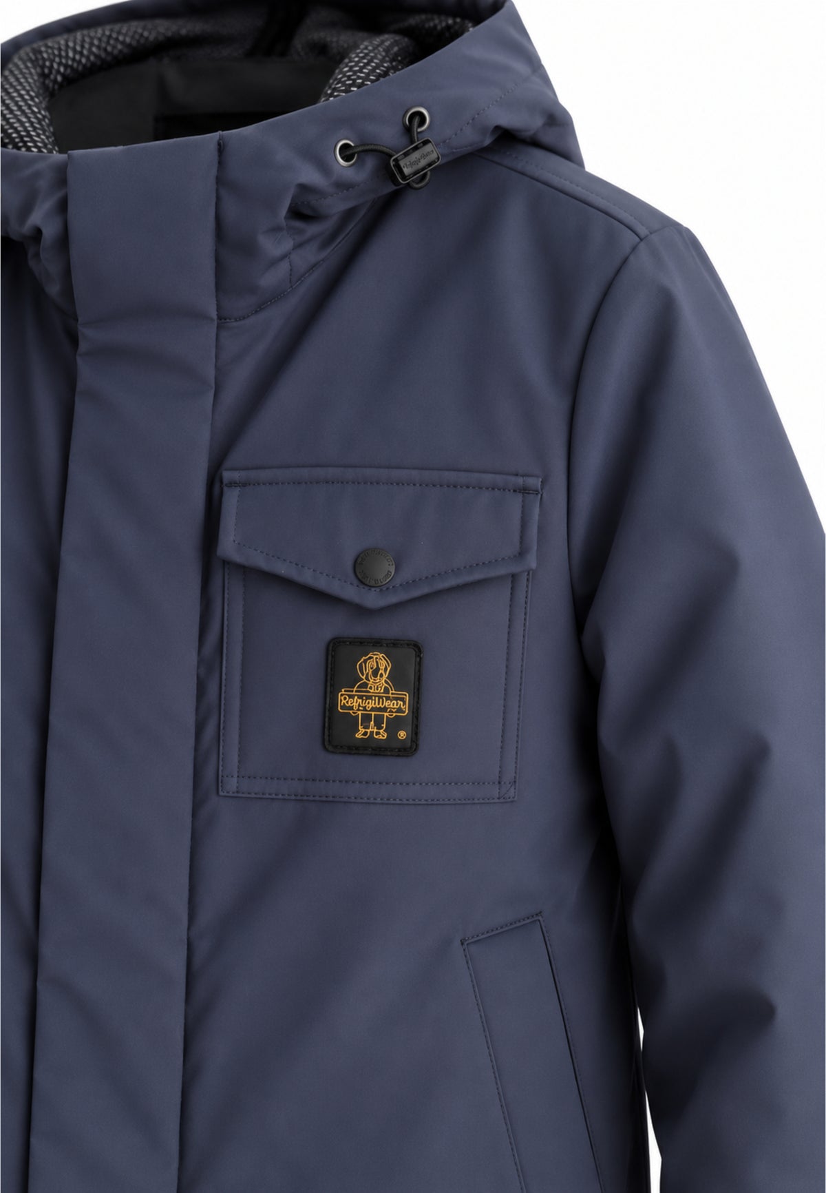 REFRIGIWEAR GIUBBOTTO BLU LUNGO SOFTSHELL Uomo LONG SPEED.BLU_