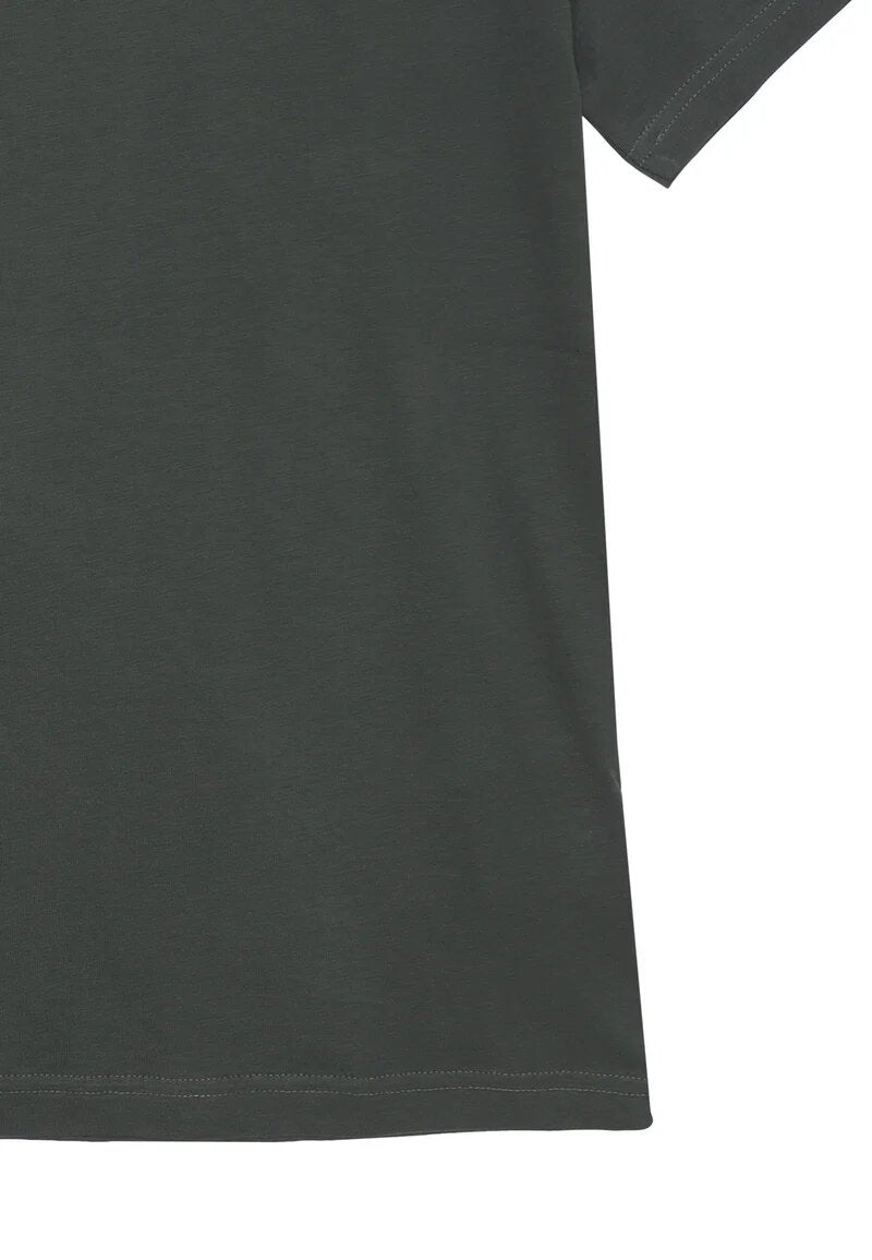 John Richmond t-shirt uomo verde evergreen in cotone con logo