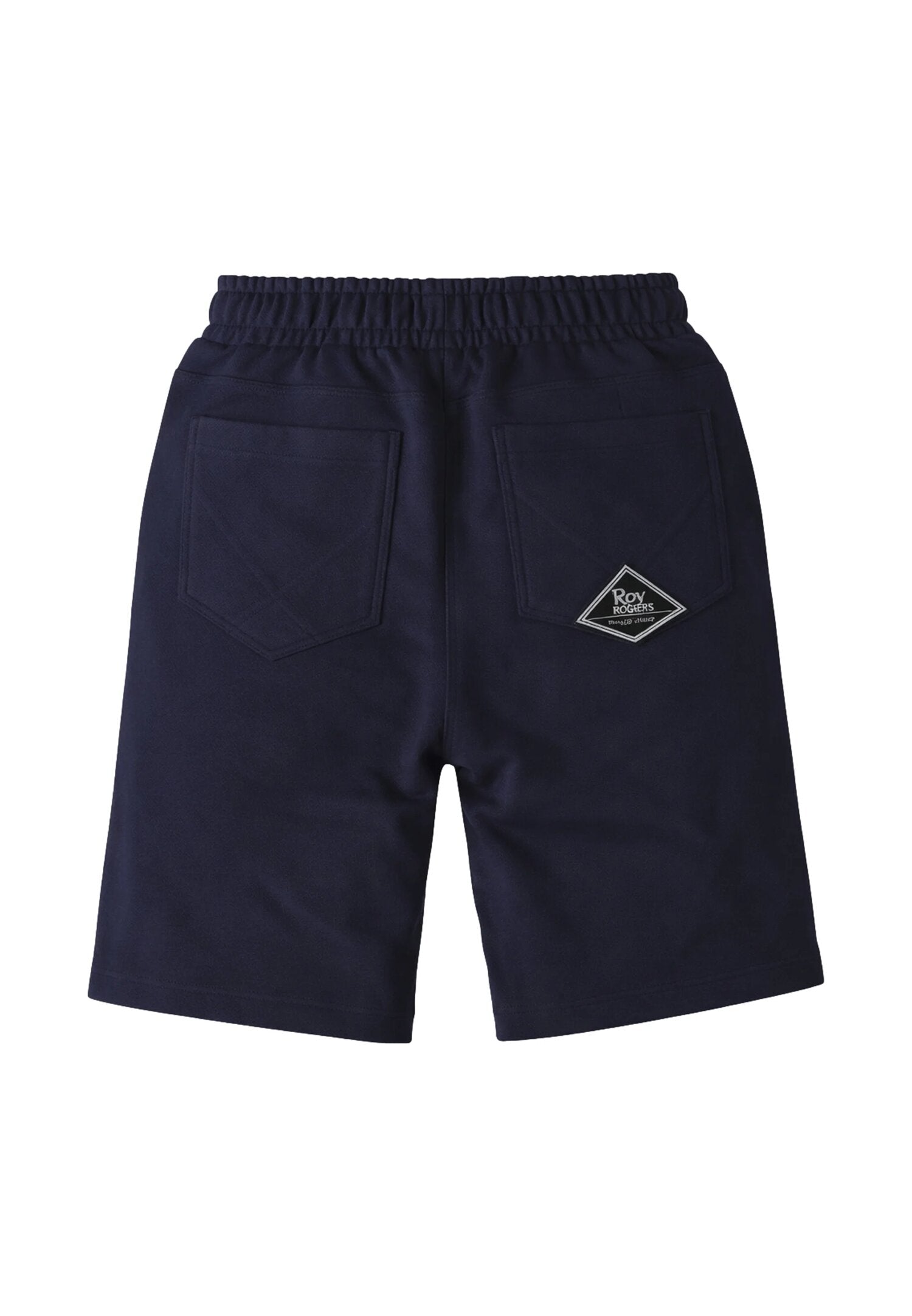 Roy Roger's Completo t-Shirt Bianco Bermuda Blu Bambino RG103+140_