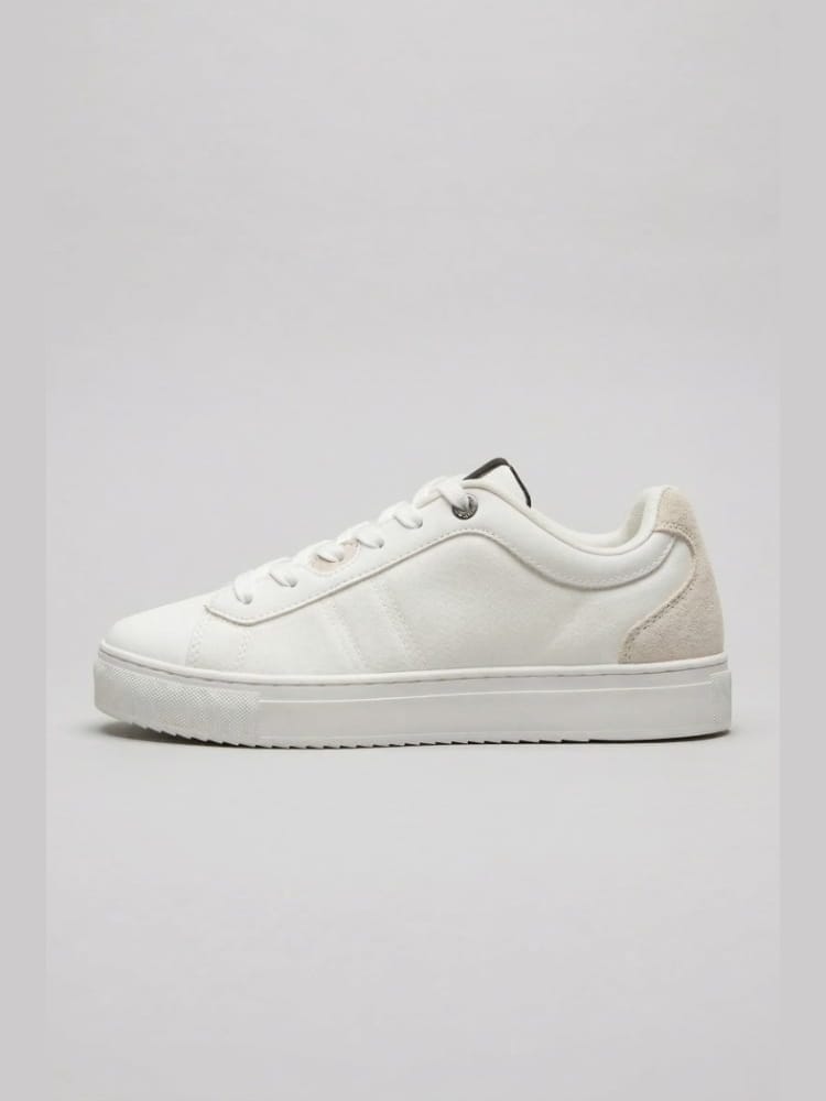 Colmar scarpe bianche uomo logo sul lato
