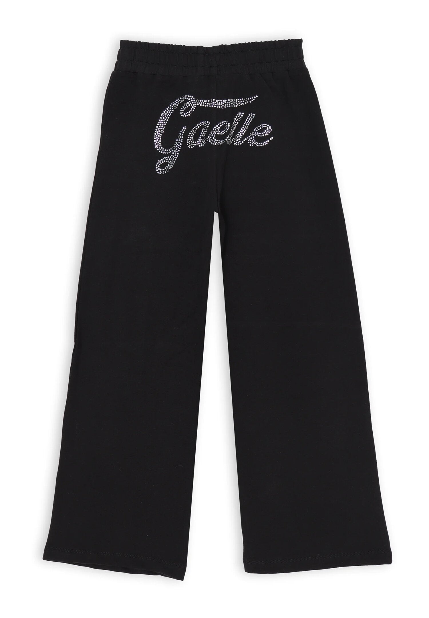 Gaelle Paris - Black sweatshirt and trousers set for girls | CammarataMode