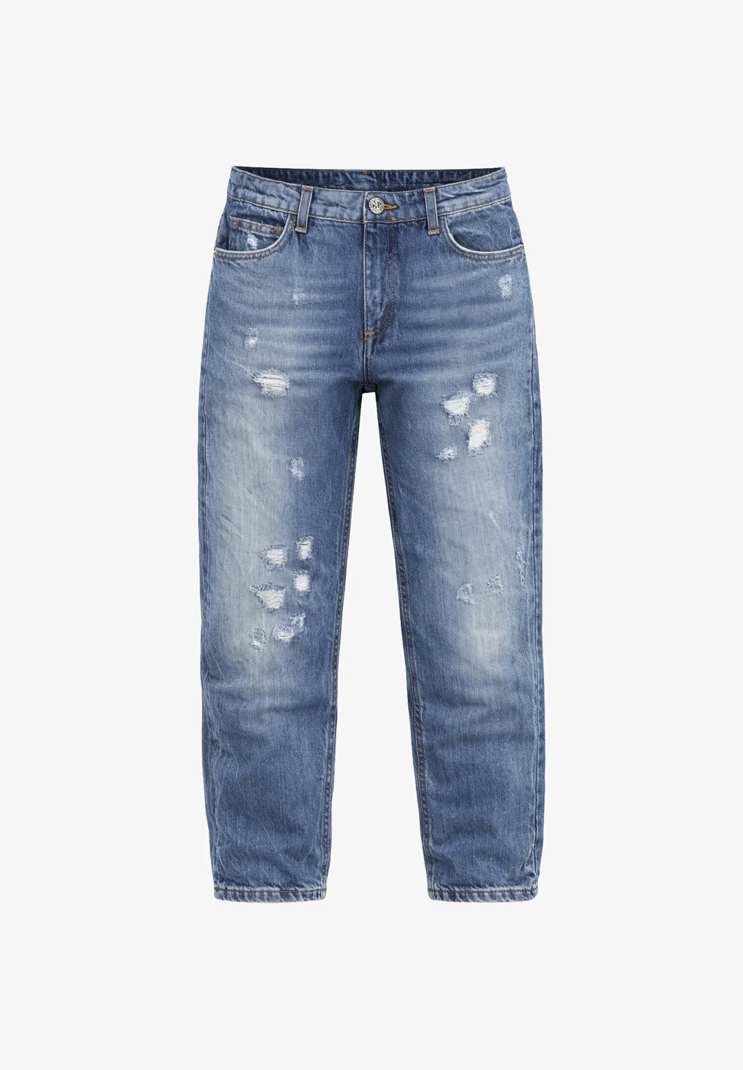 John Richmond Jeans Strappati Con Logo Dietro Bambino RBP26228JE_