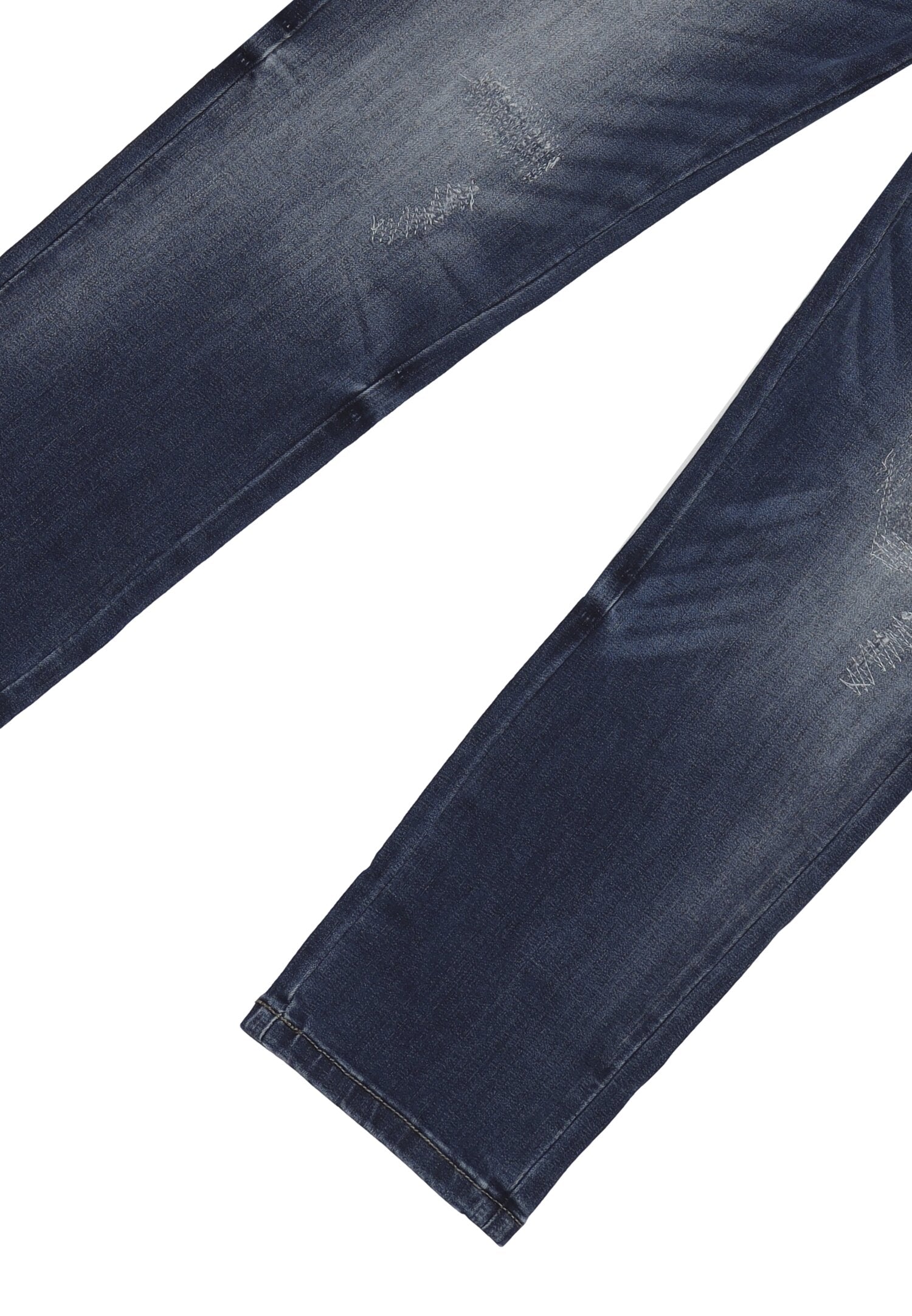 Icon Jeans Blu Denim Chiaro Bambino In Cotone Vita Regolabile Sportivo AI25