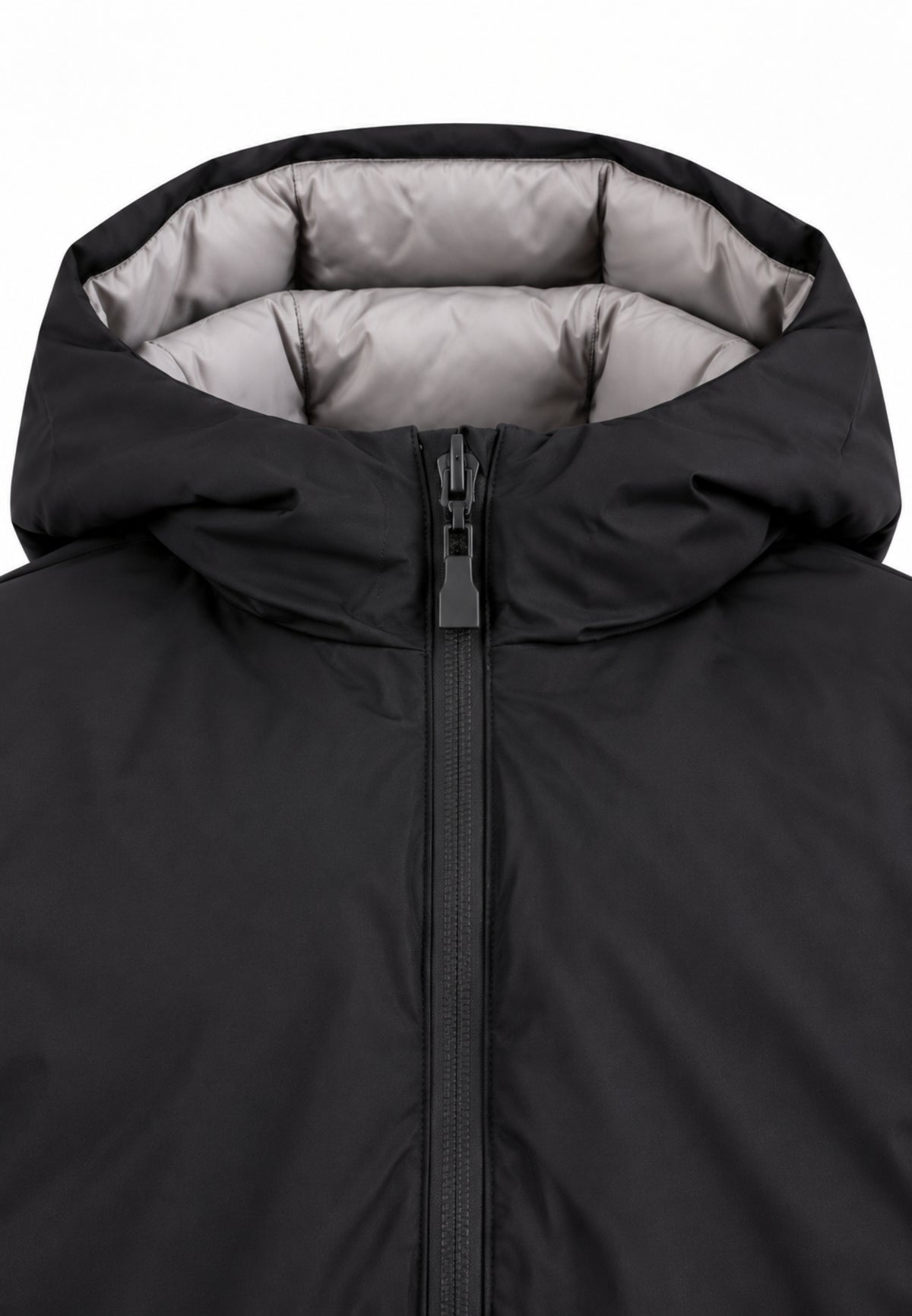 SUNS GIUBBOTTO NERO E GRIGIO REVERSIBILE Bambini e ragazzi GBS7311U.NE_