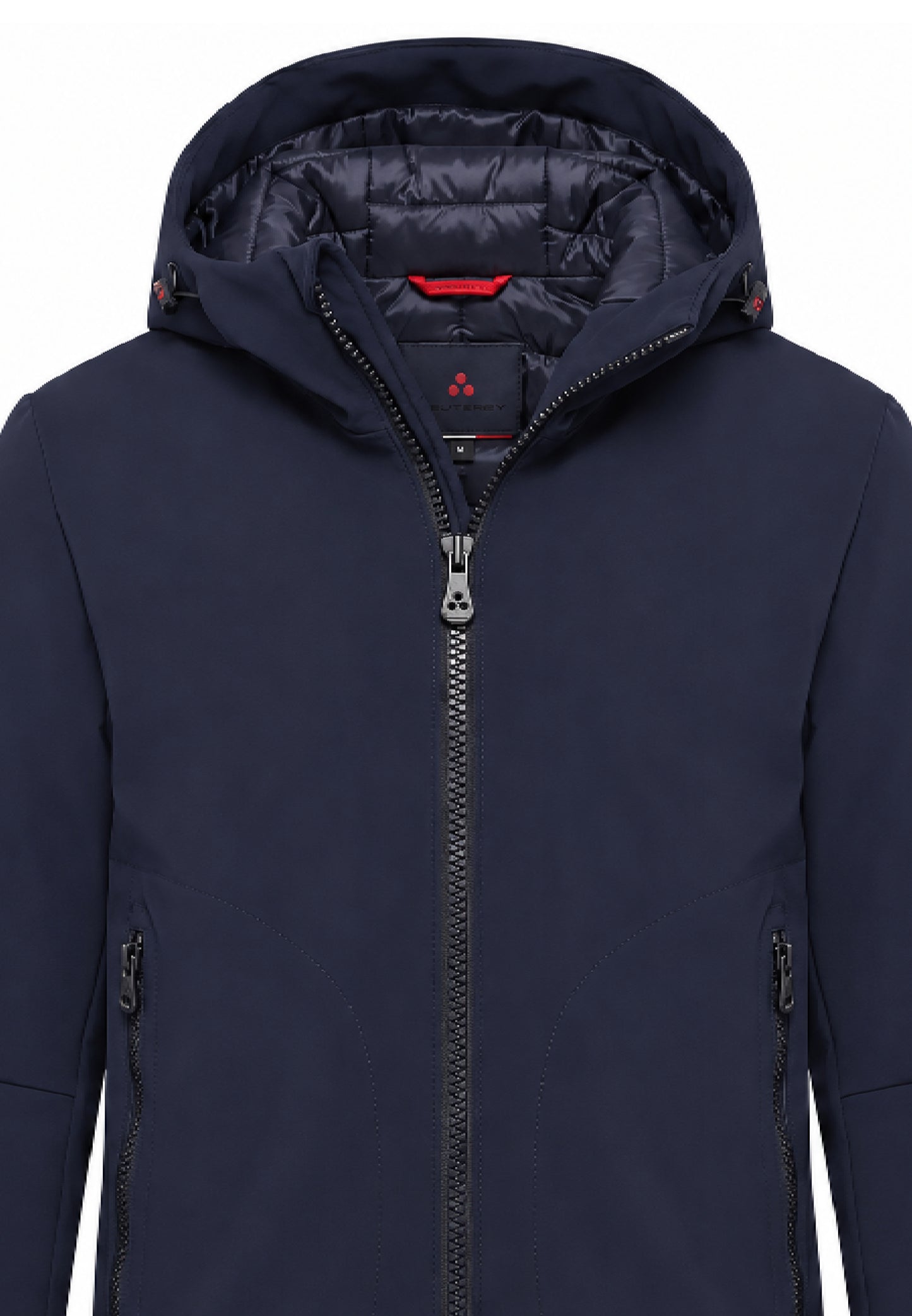 Peuterey GIUBBOTTO BLU SOFT SHELL CON CAPPUCCIO Bambini e ragazzi LOGE SRTR GRS 04 KID.BLU_
