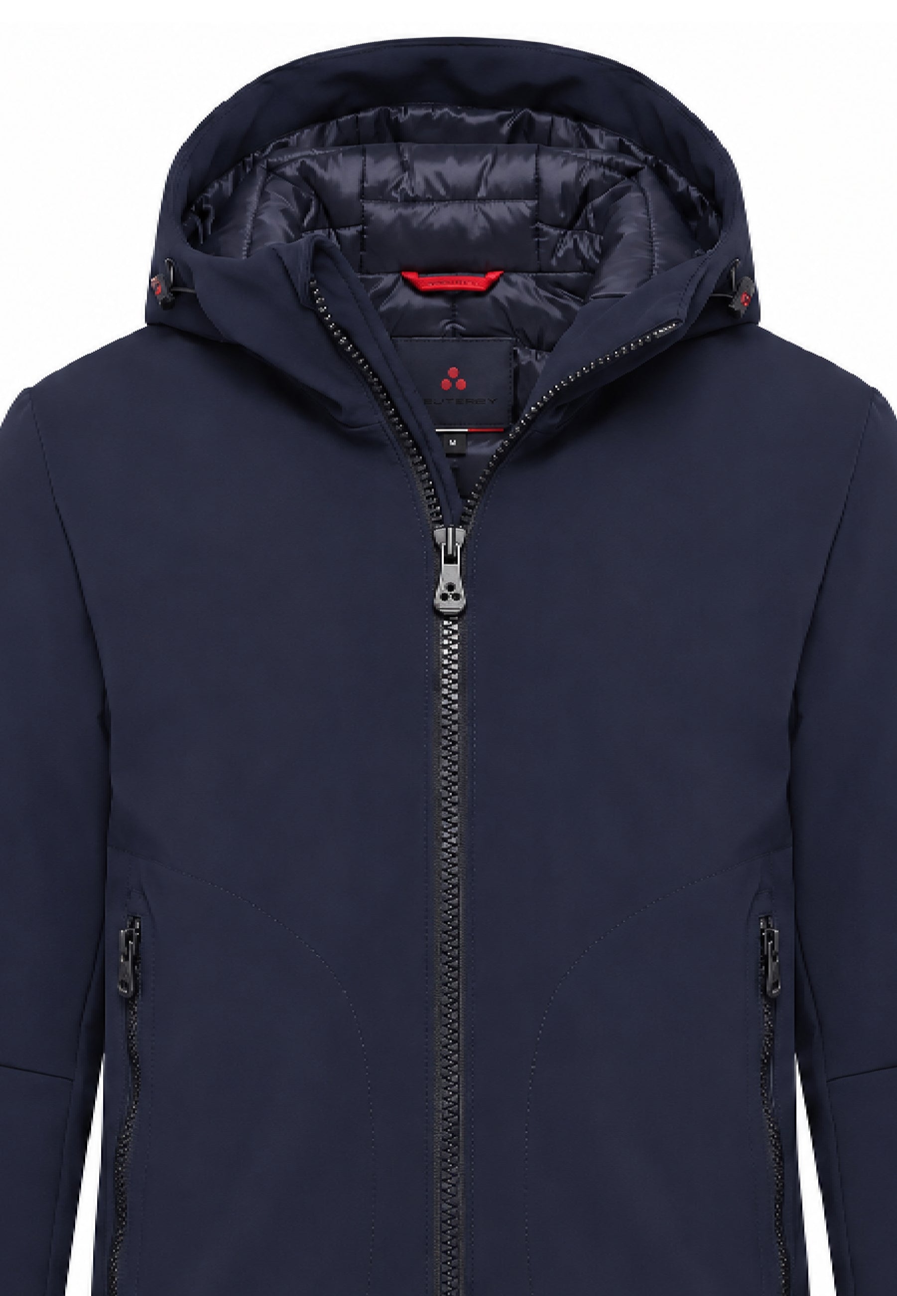 Peuterey GIUBBOTTO BLU SOFT SHELL CON CAPPUCCIO Bambini e ragazzi LOGE SRTR GRS 04 KID.BLU_