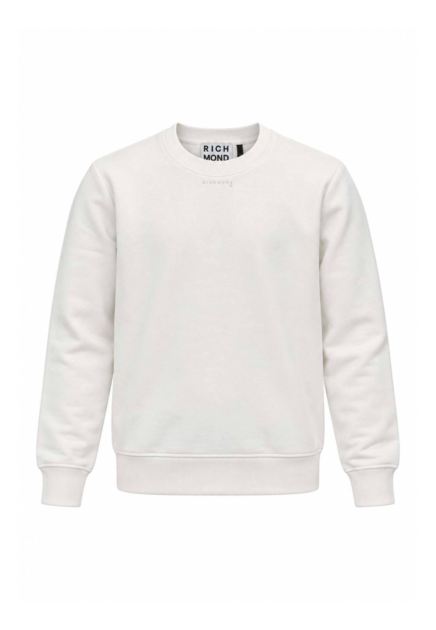 John Richmond FELPA PANNA A GIROCOLLO CON MINI LOGO Uomo UMA26030FE.PANNA_