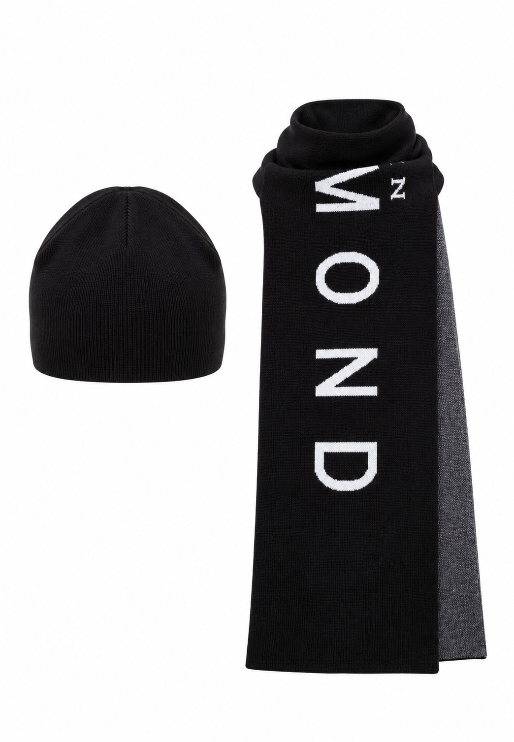 John Richmond set cappello e sciarpa nero Bambini e ragazzi rba26017hs.ne_