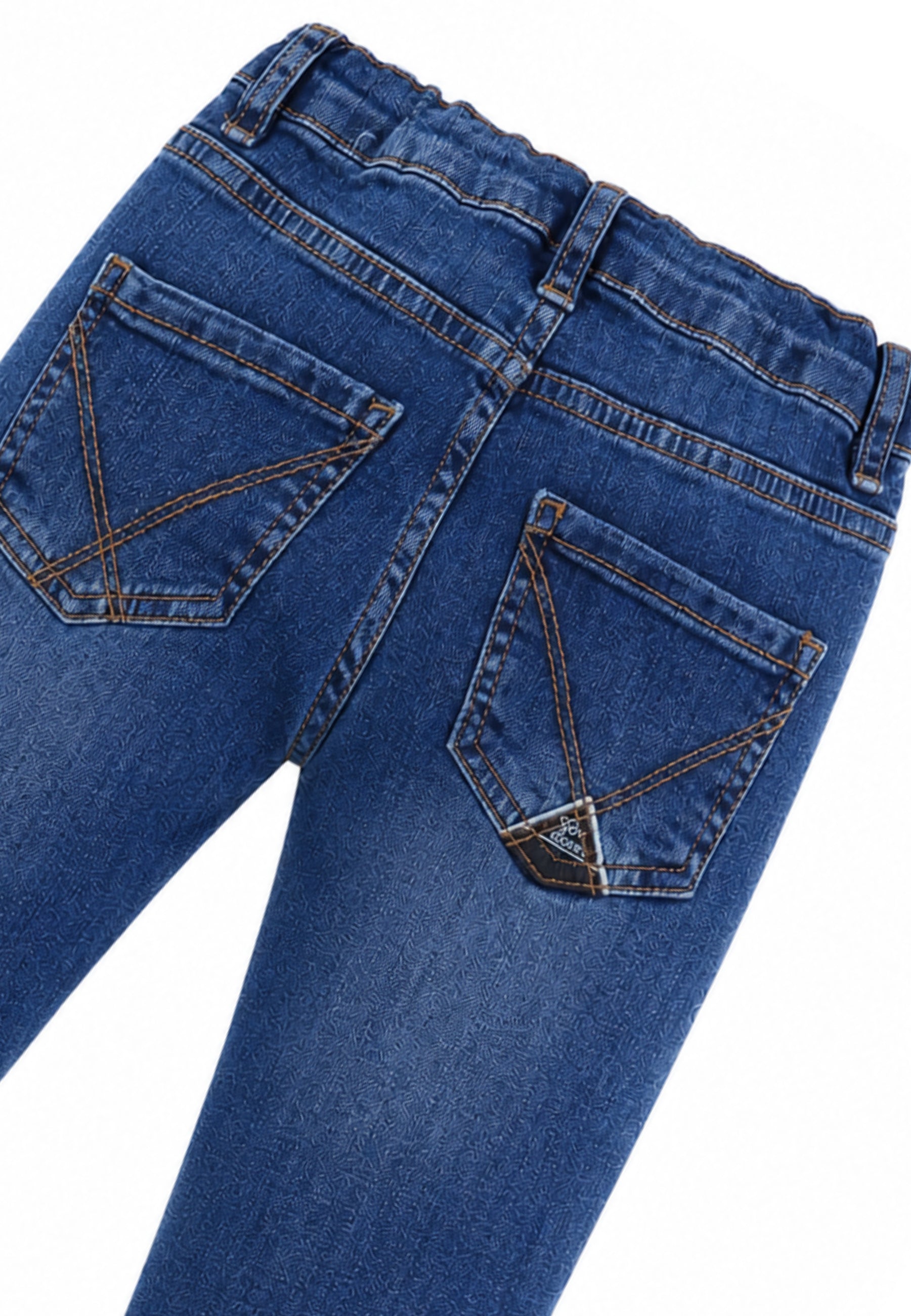 Roy Roger's jeans BLU DENIM A SIGARETTA FIT REGULAR Bambine e ragazze rg098/49.denim_