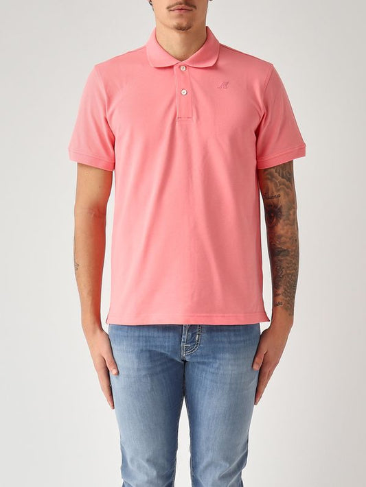 K-Way Polo uomo Amedee in cotone stretch piquè