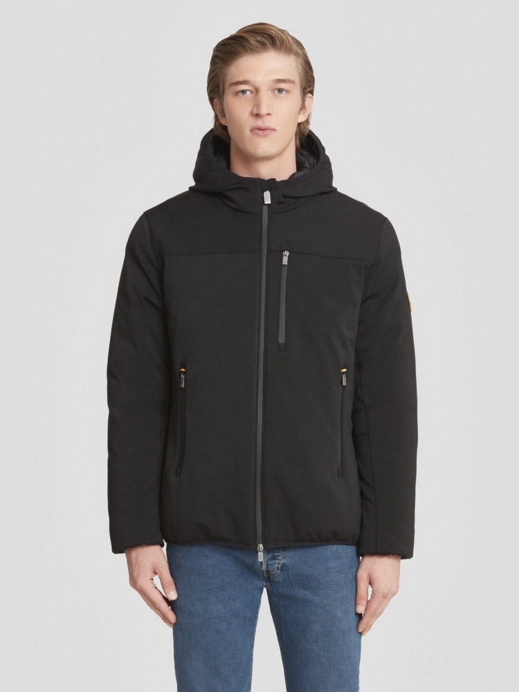 Ciesse Piumini giubbotto nero uomo con cappuccio corto