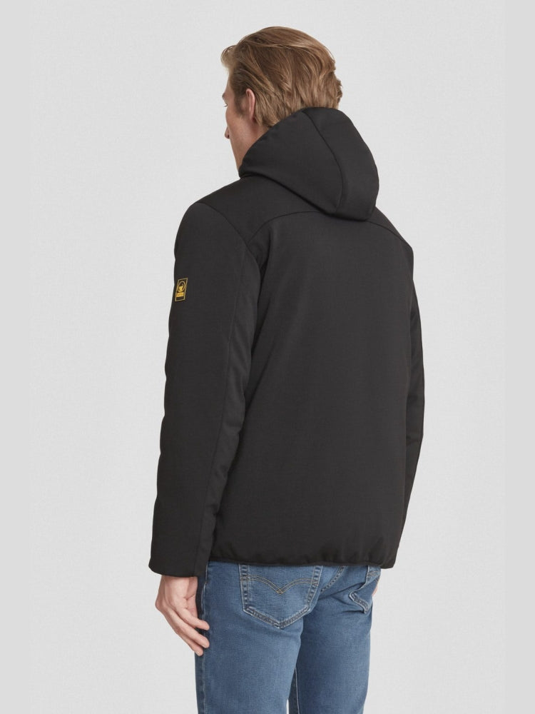 Ciesse Piumini giubbotto nero uomo con cappuccio corto