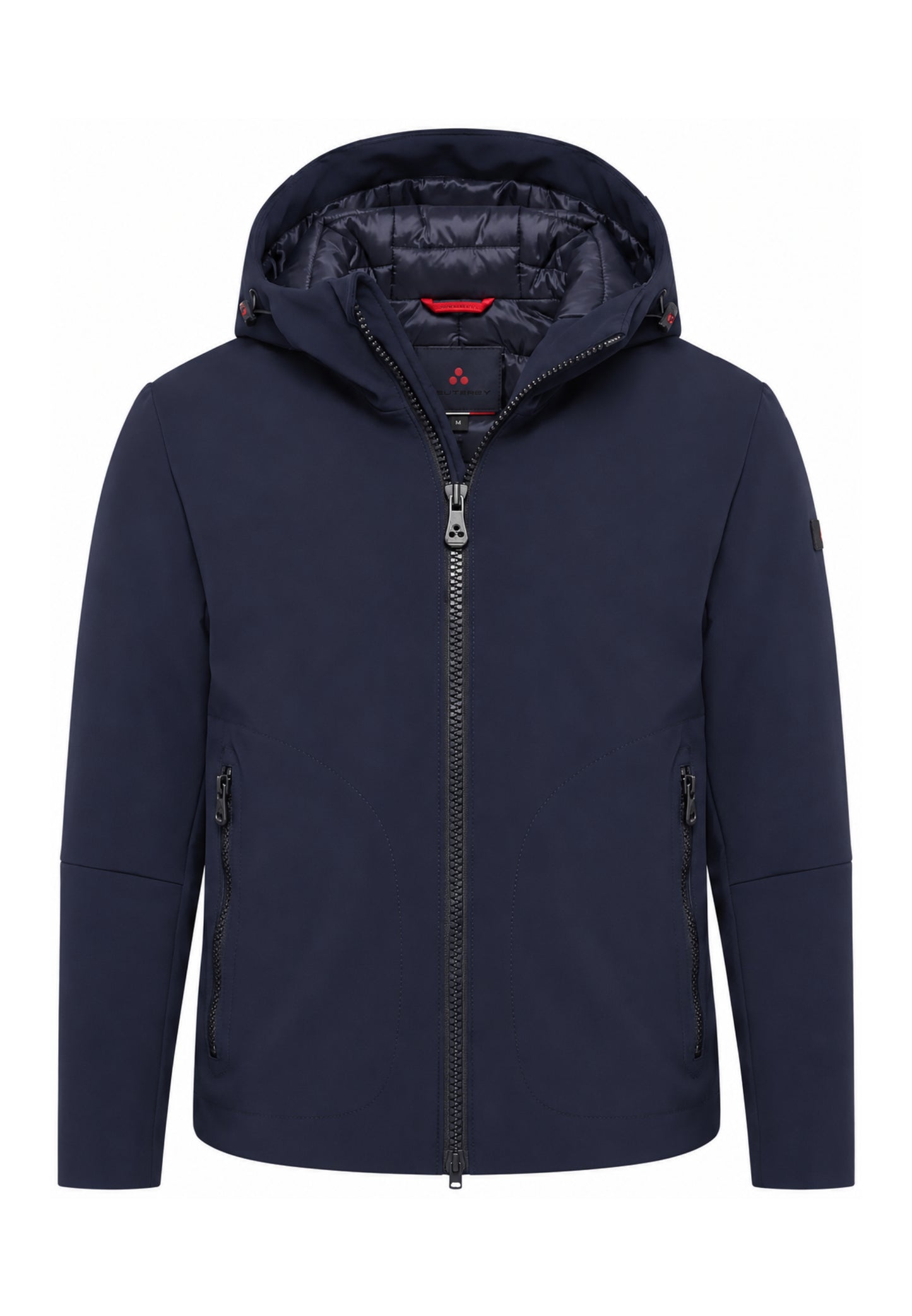 Peuterey GIUBBOTTO BLU SOFT SHELL CON CAPPUCCIO Bambini e ragazzi LOGE SRTR GRS 04 KID.BLU_