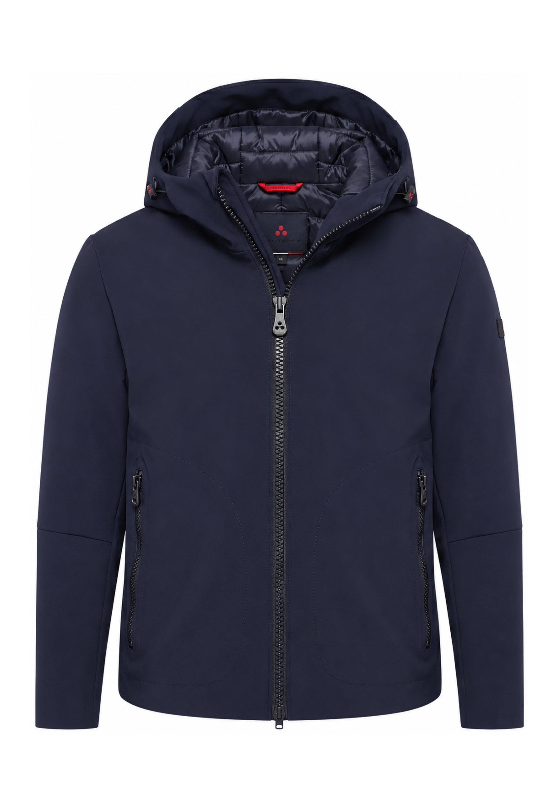 Peuterey GIUBBOTTO BLU SOFT SHELL CON CAPPUCCIO Bambini e ragazzi LOGE SRTR GRS 04 KID.BLU_