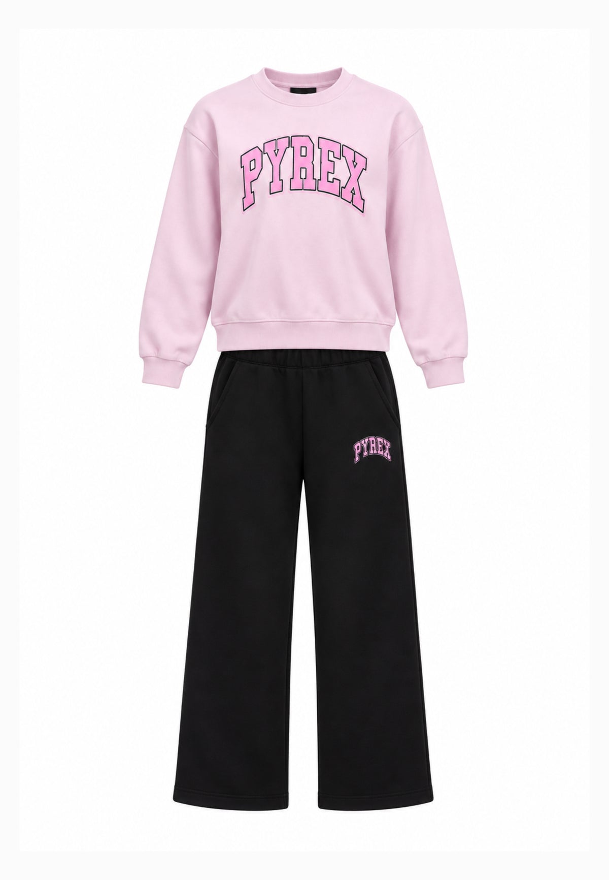 Pyrex TUTA ROSA CON SCRITTA GRAFFITI CENTRALE Bambine e ragazze 26IPK46321.ROSA_