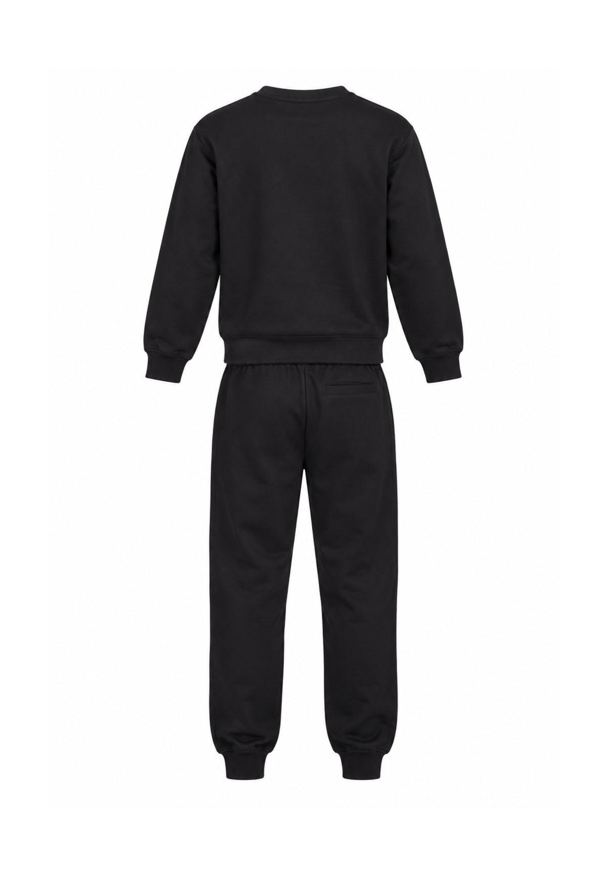 ICEBERGS COMPLETO NERO GIROCOLLO CON LOGO COLORATO Bambini e ragazzi CFICE7302J.NE_
