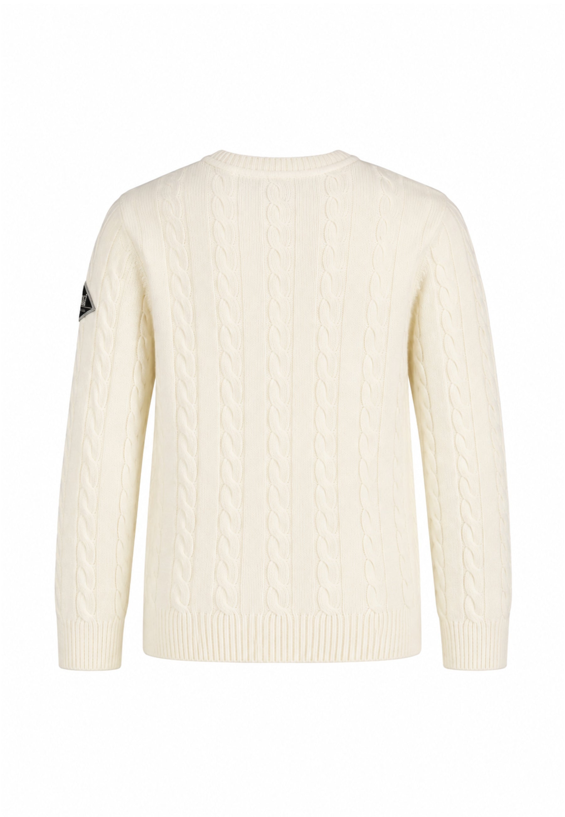Roy Roger's magliONE PANNA INTRECCIATO CON TOPPA SUL BRACCIO Bambini e ragazzi rx401/00.panna_