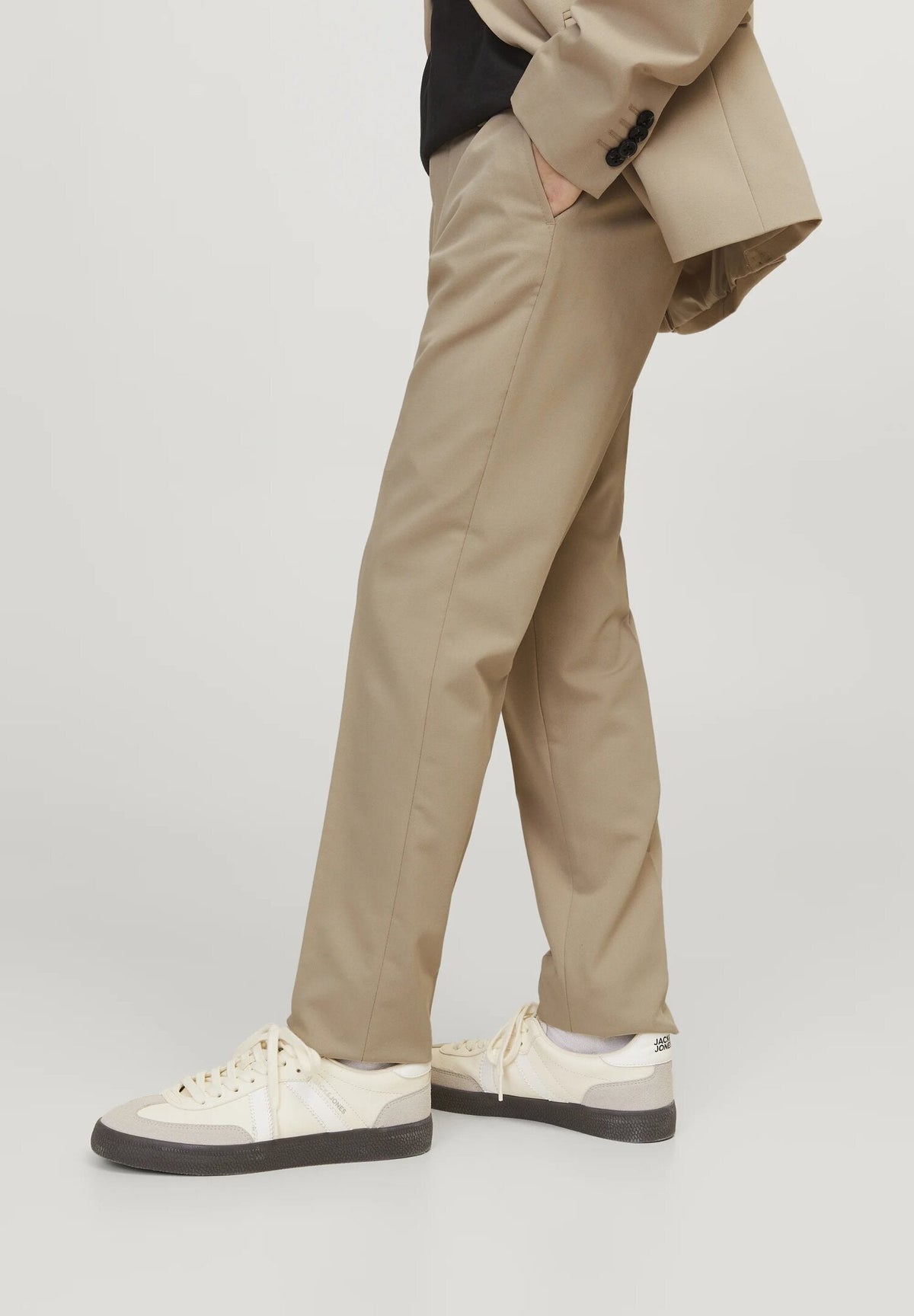 Jack & Jones jack jones pantalone beige chino a sigaretta bambino 12203547_  12203547.BEIGE_