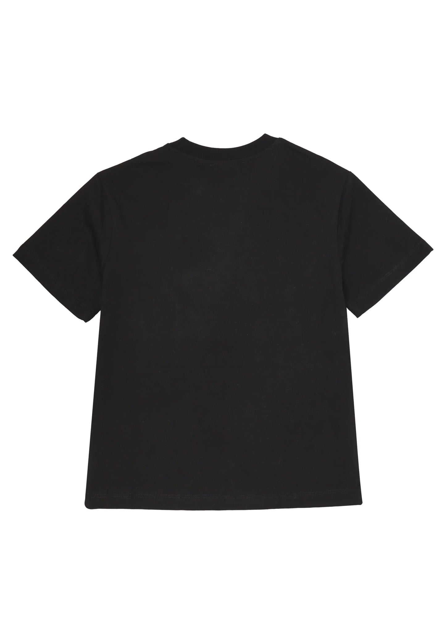 BARROW T SHIRT NERA A MEZZE MANICHE CON LOGO GRANDE CENTRALE Bambini e ragazzi F5BKJUTH242.NE_