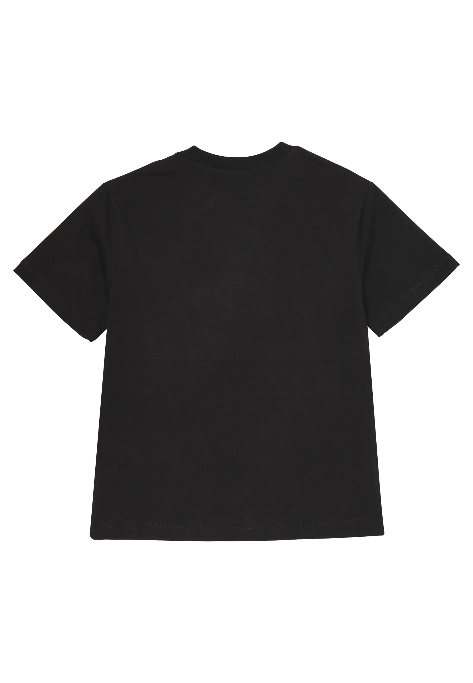 BARROW T SHIRT NERA A MEZZE MANICHE CON LOGO GRANDE CENTRALE Bambini e ragazzi F5BKJUTH242.NE_