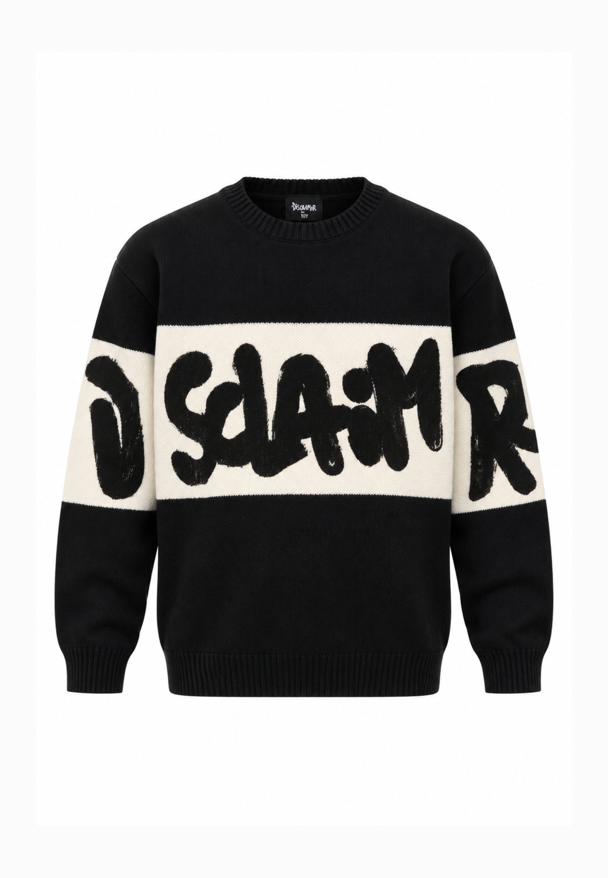 Disclaimer MAGLIONE NERO CON BANDA CENTRALE Bambini e ragazzi 26IDK59120.NE_