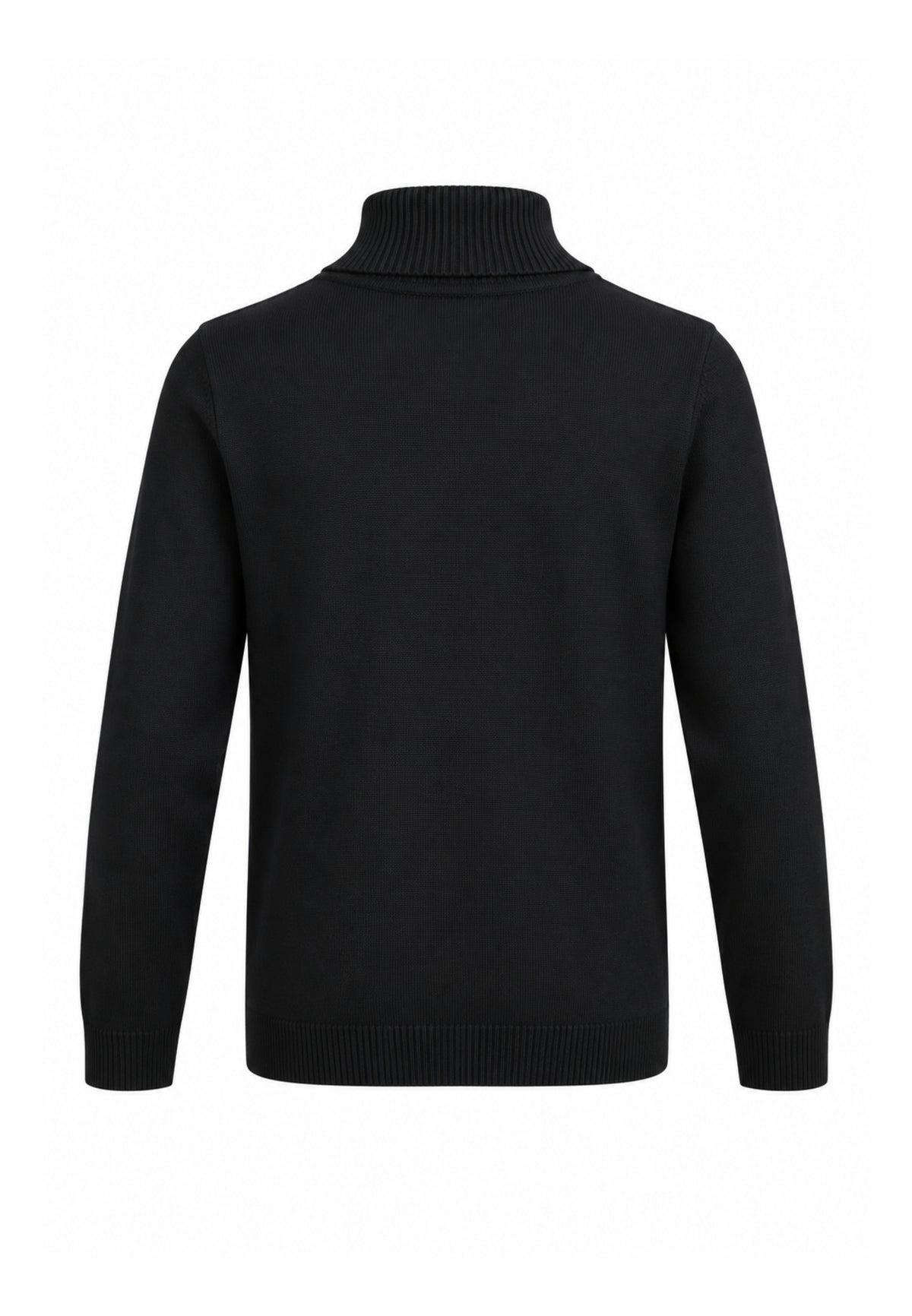 OVERD MAGLIONE NERO A COLLO ALTO Bambini e ragazzi OK101SMG.NE_